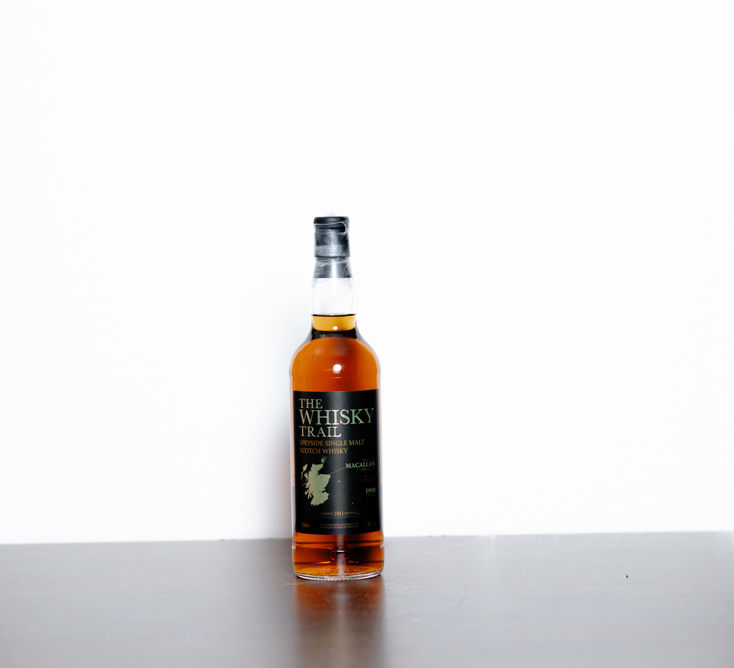 The Macallan Whisky Trail 1990–2011 – Speyside Single Malt, 43% ABV, 70cl (Sherry Cask, Speciality Drinks)