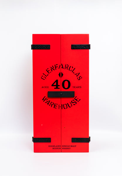 Glenfarclas 40 Year Old “Warehouse” – Single Malt Scotch Whisky, 70cl, 43% ABV