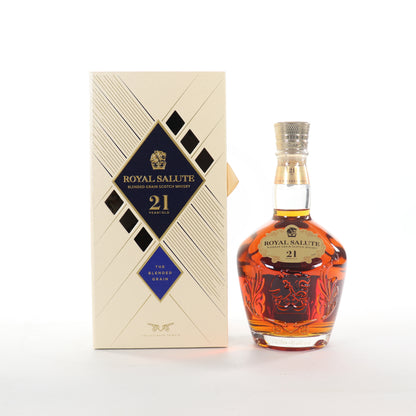 Chivas Royal Salute 21 Blended Grain Clear Bottle