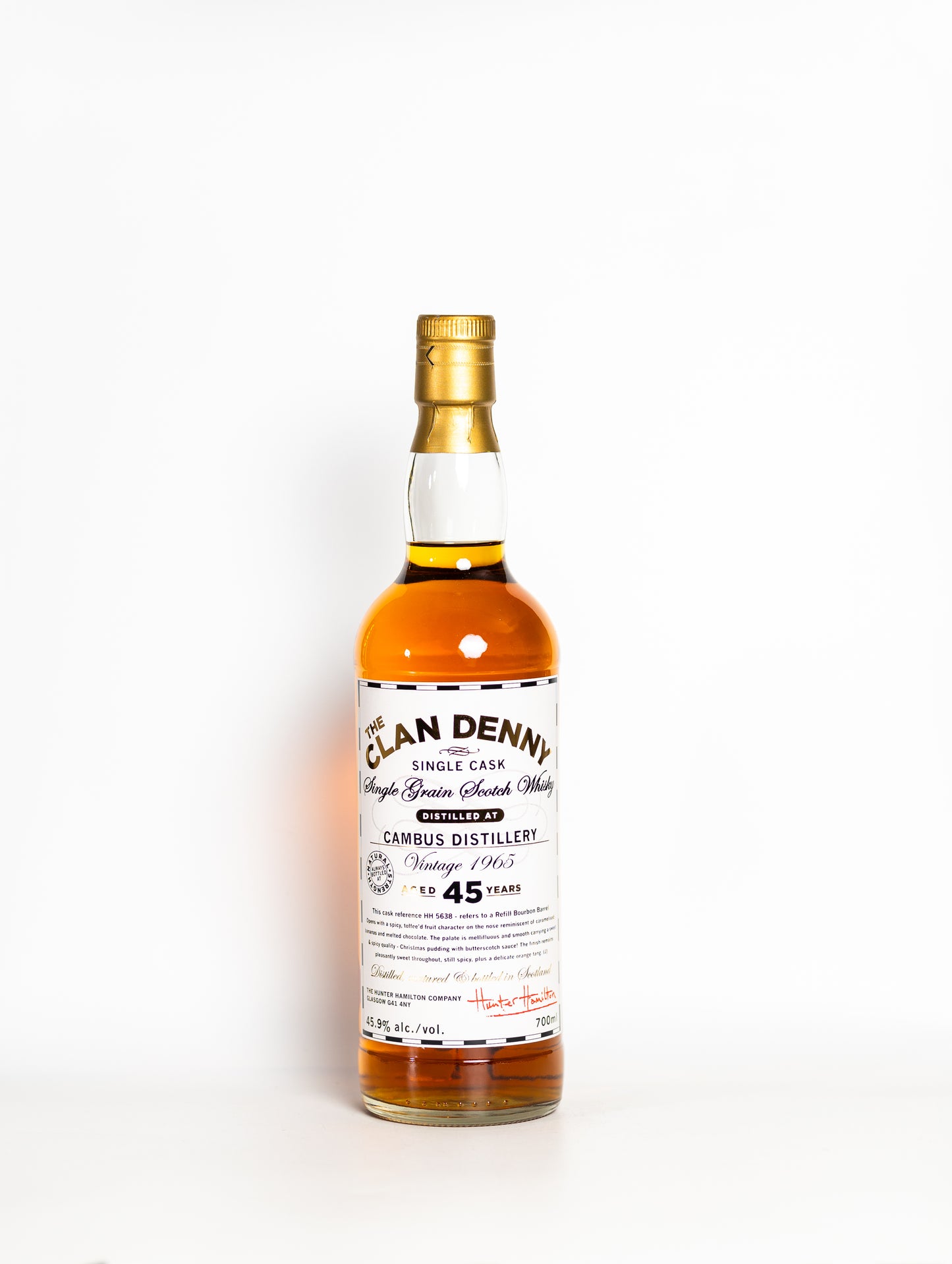 Cambus 45 year old 1965 Single Grain Vintage Whisky