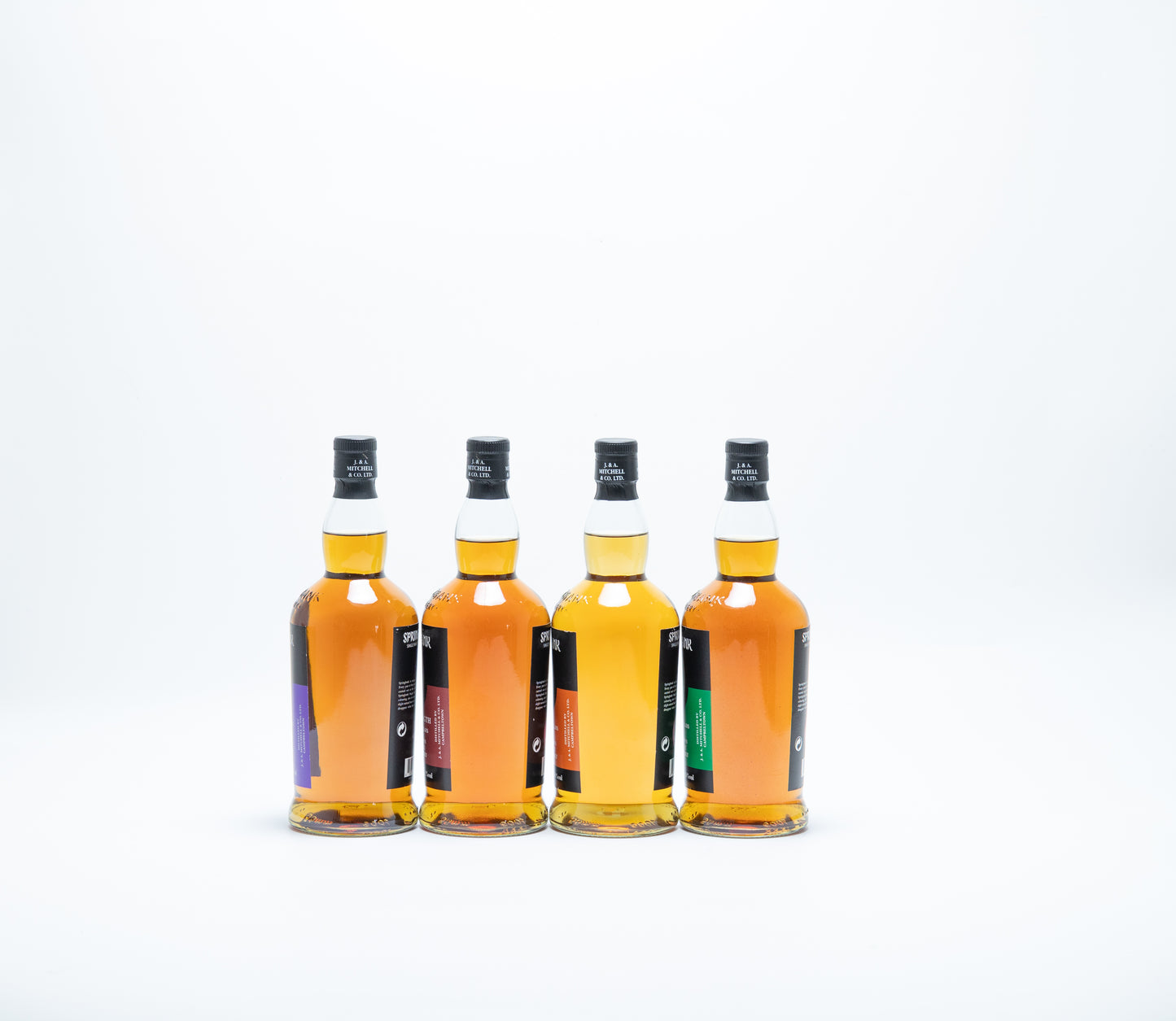 Springbank Bundle 10 yr, 12yr, 15yr and 18yr
