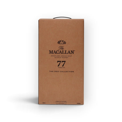 The Macallan Red Collection 77 Year Old | First Casked 1945 | 43.2% ABV | Javi Aznarez Artwork | 2022 Release