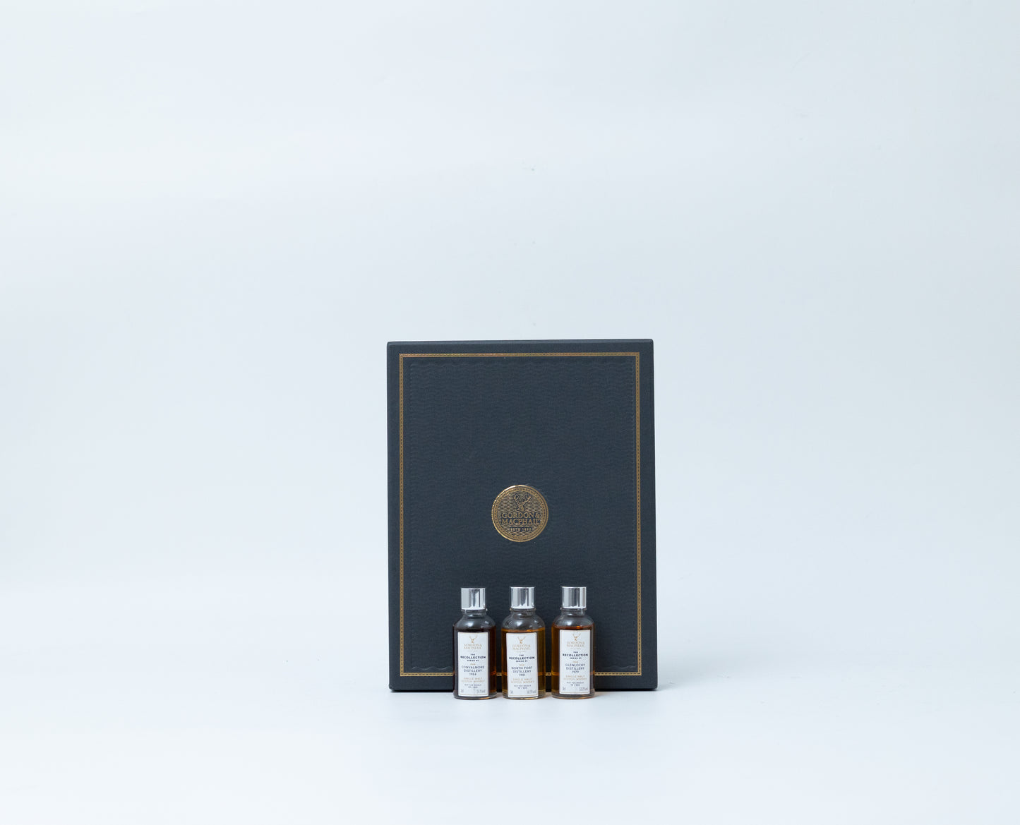 3cl Sample Trio – Convalmore 1975 45 Year Old G&M Private Collection + North Port 1981 42 Year Old Recollection Series 3 + Glenlochy 1979 44 Year Old G&M Private Collection