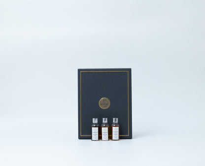 3cl Sample Trio – Convalmore 1975 45 Year Old G&M Private Collection + North Port 1981 42 Year Old Recollection Series 3 + Glenlochy 1979 44 Year Old G&M Private Collection
