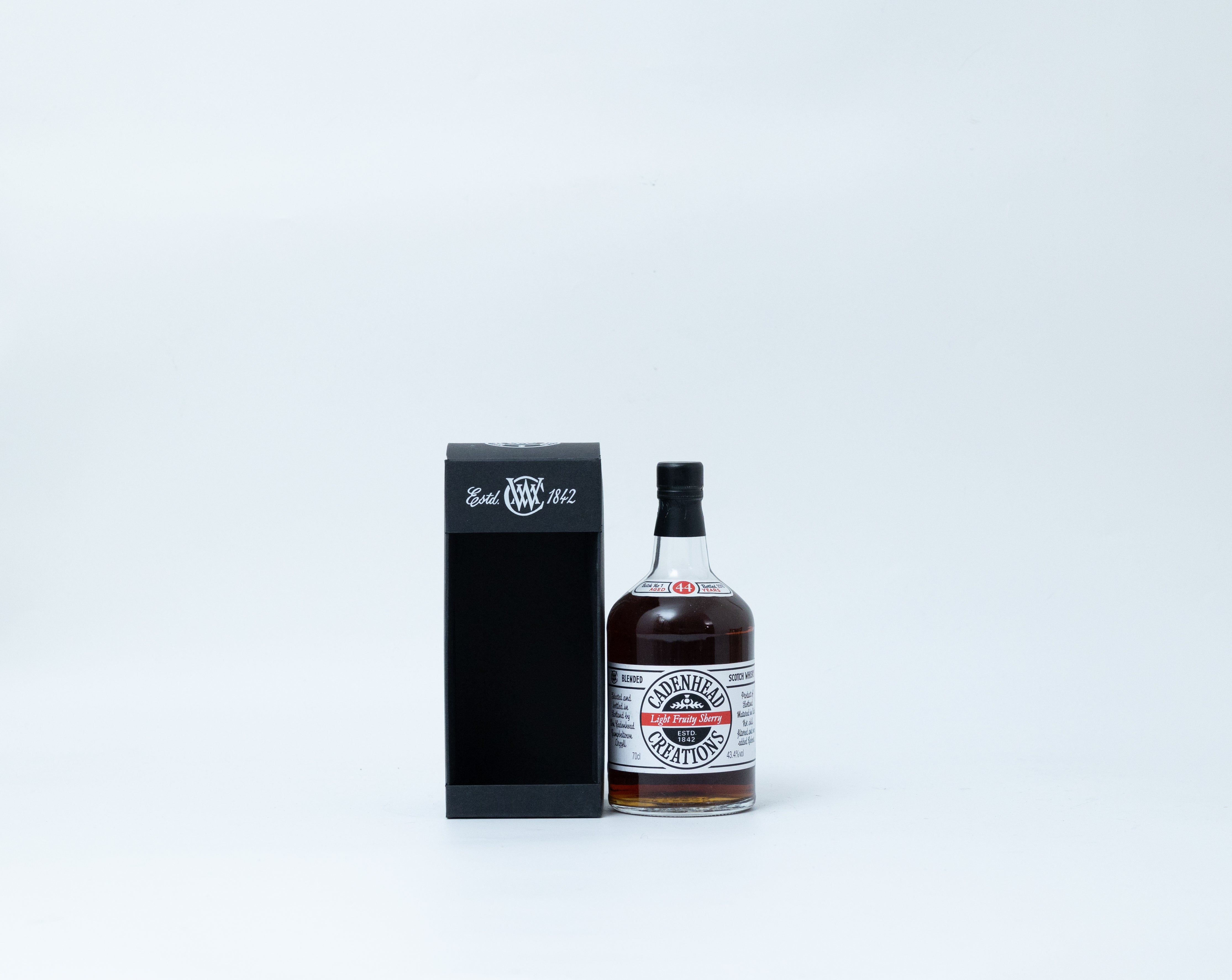 Cadenhead Creations Light Fruity Sherry 1973 44 Year Old Batch #1 – 70cl