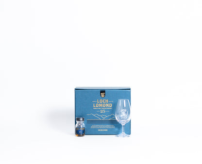 Loch Lomond 25 Miniature with Glass