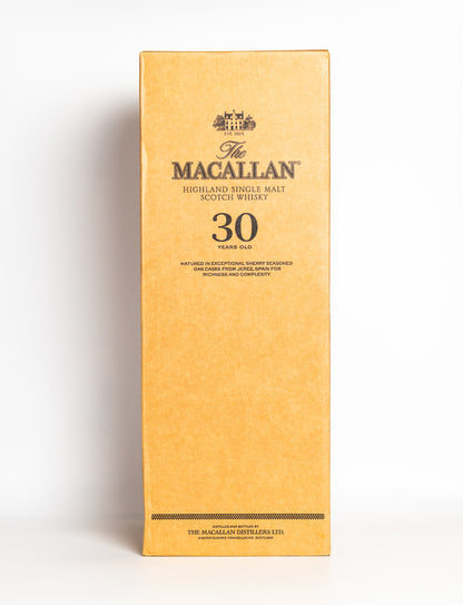 Macallan 30 Year Old Sherry Oak  2023 Release