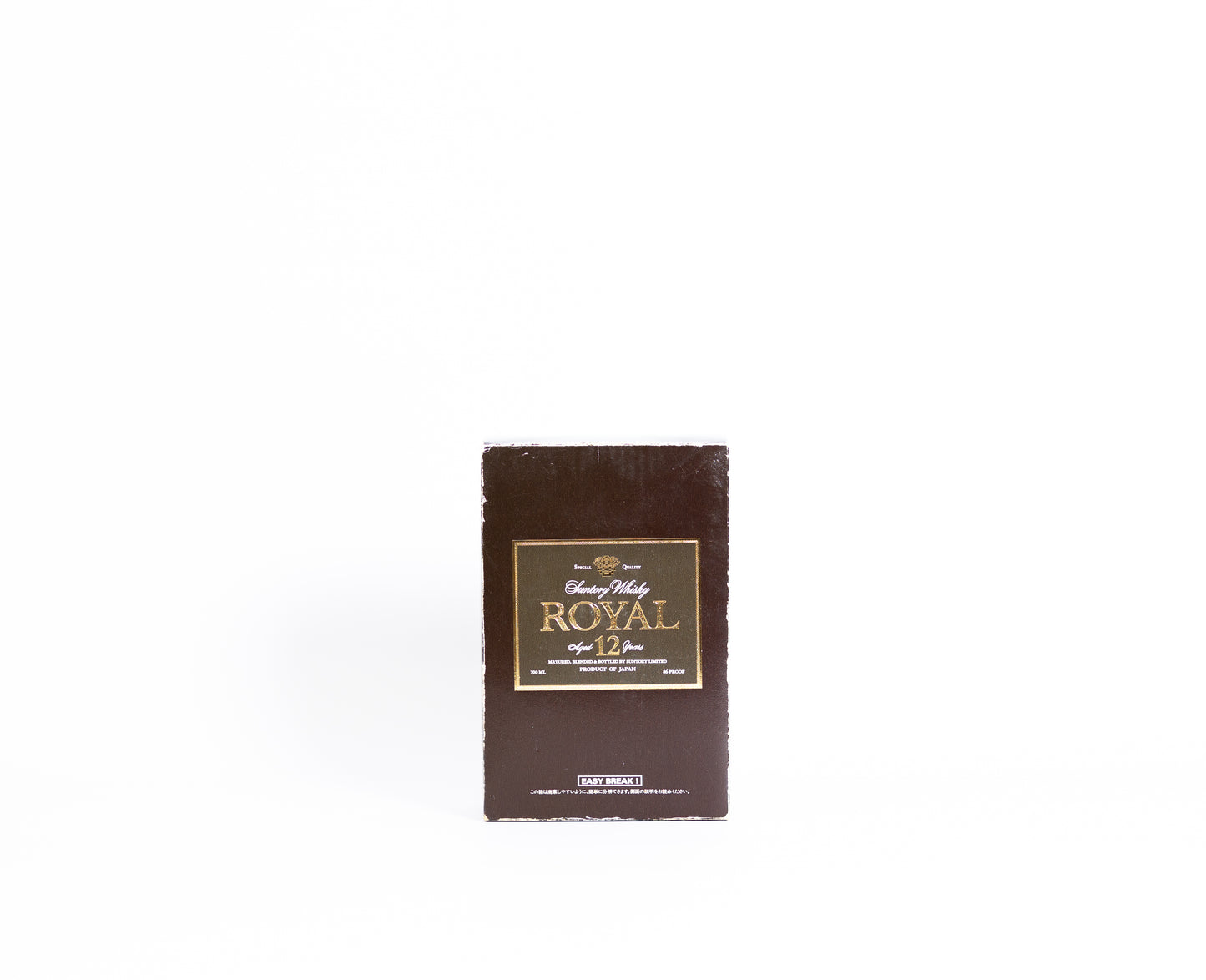 Suntory Royal 12 Year Old Japanese Blended Whisky 2000s 70cl Brown Box
