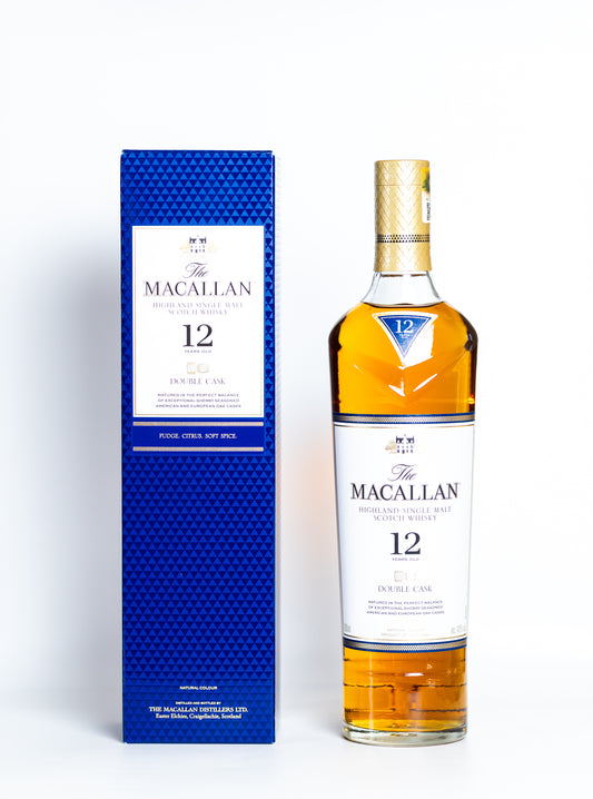 Macallan 12 Double Cask, Macallan 12, sherry cask single malt, Speyside whisky, collectible whisky, whisky auction