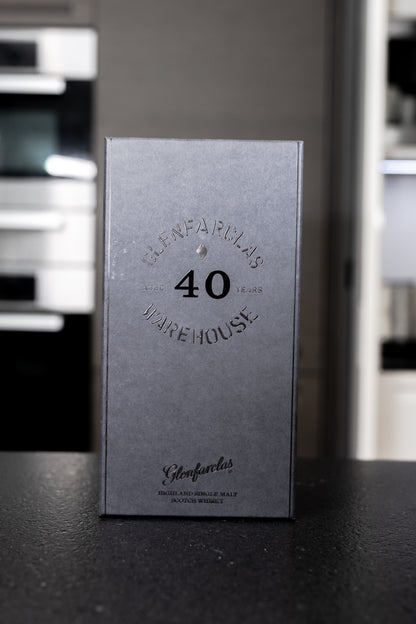 Glenfarclas 40 Year Old “Warehouse” – Single Malt Scotch Whisky, 70cl, 43% ABV