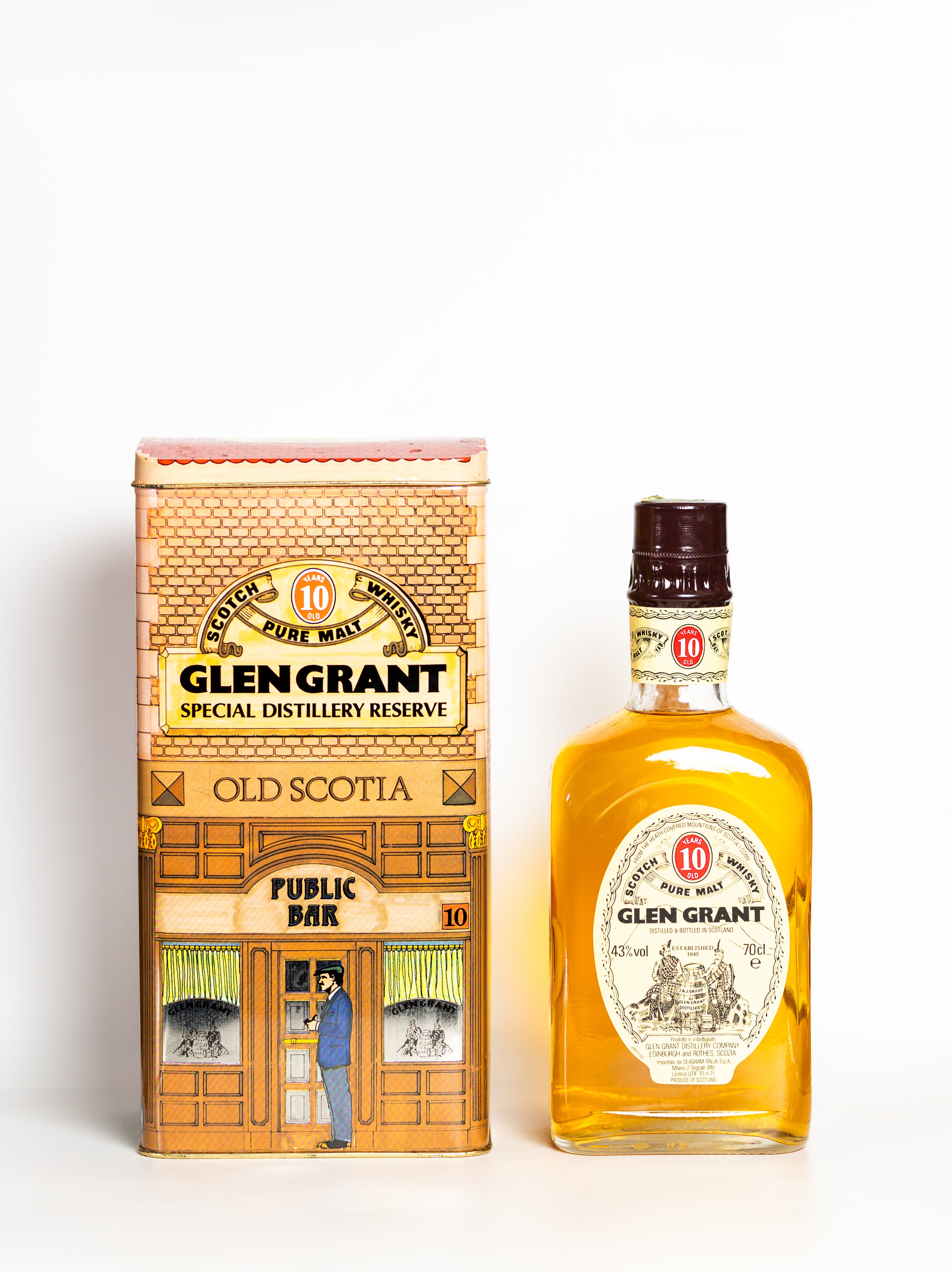 Glen Grant 10 year old- 1980s Bottling