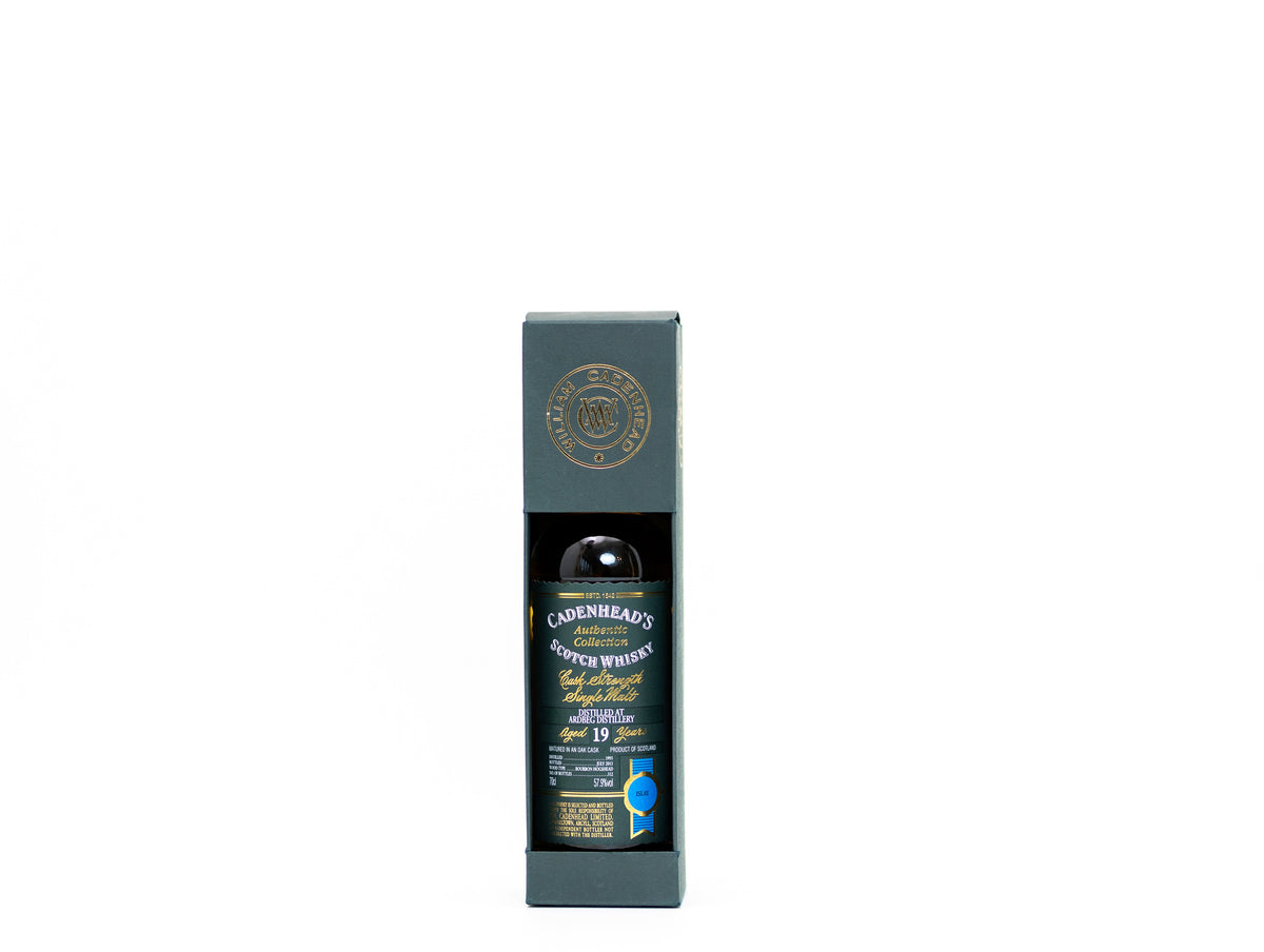 Ardbeg 19 Year Old 1993 | Cadenhead's Authentic Collection | Single Cask | 312 Bottles | 57.9% ABV | 70cl