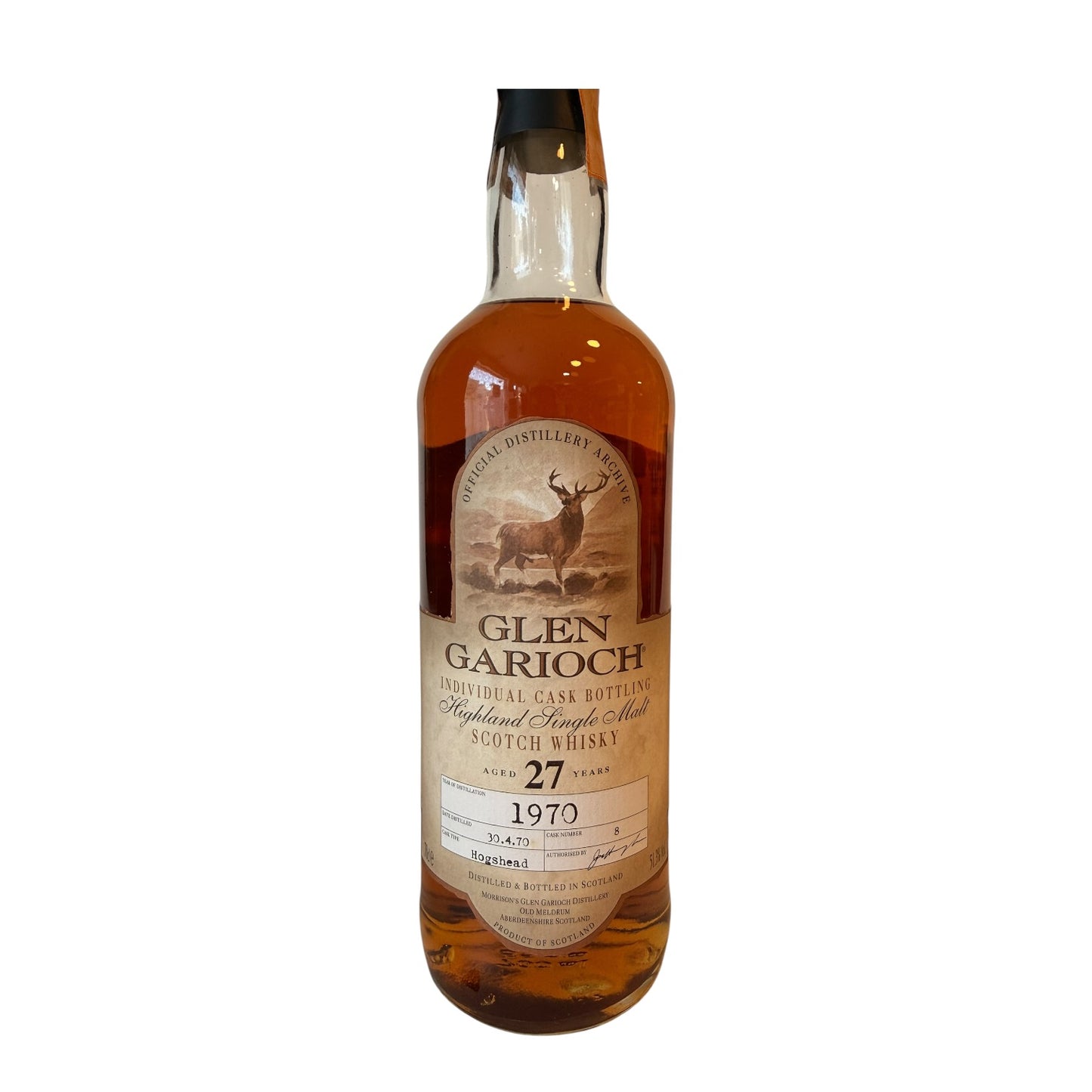 Glen Garioch 1970 Single Cask 27 Year Old #08