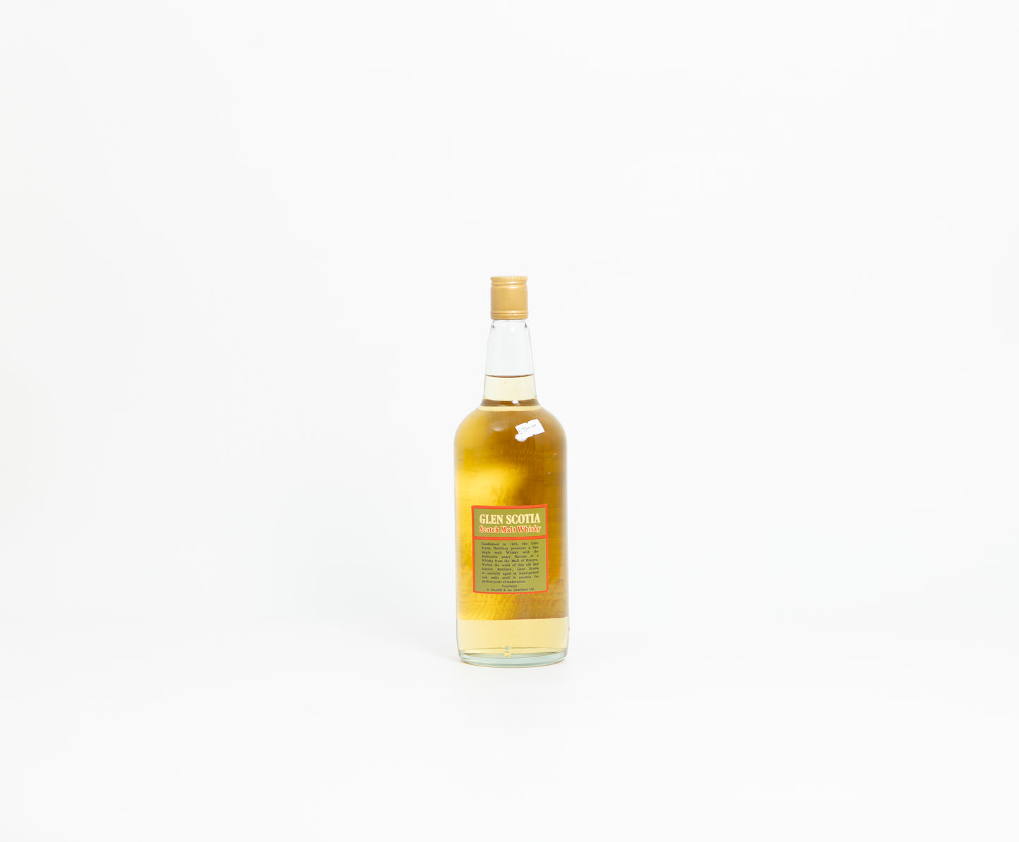 Glen Scotia 5 Year Old – 1970s Bottling, 1 Litre, 43% (80 Proof)