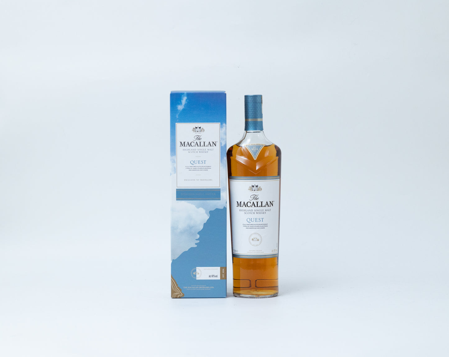 The Macallan Quest – Single Malt Scotch Whisky, 40% ABV (Quest Collection, 1 Litre)