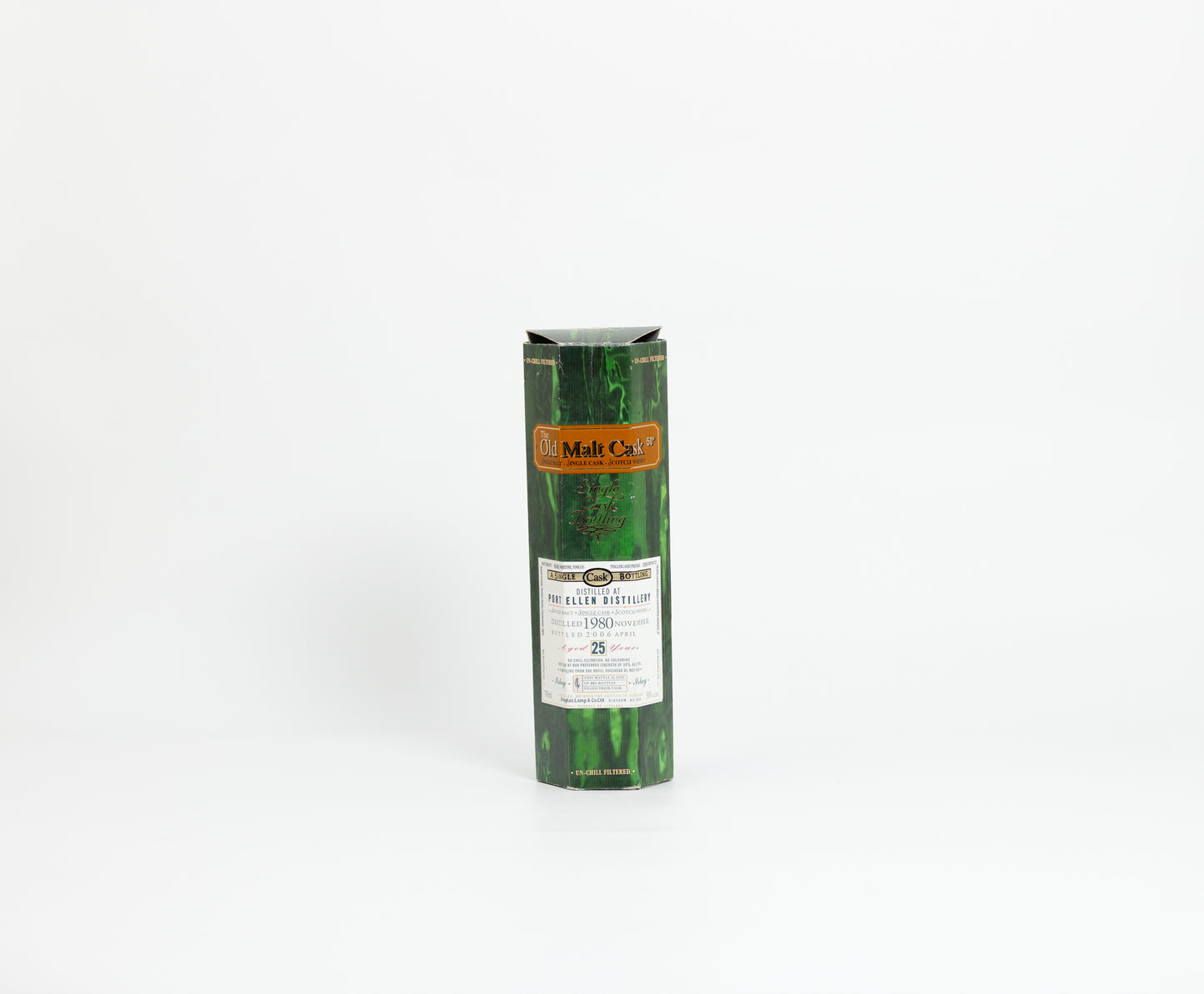 Port Ellen 25 Year Old 1980 – Old Malt Cask, 50% ABV, 70cl (Refill Hogshead, 1 of 201 Bottles)