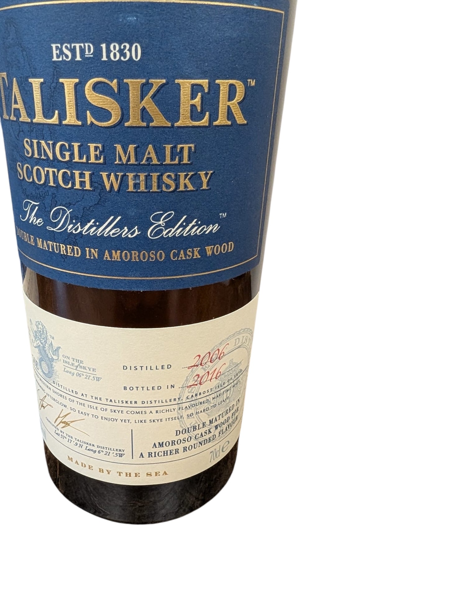 Talisker Distillers Edition 2006 (Bottled 2016) Amoroso Cask