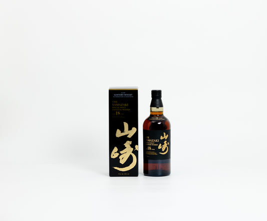 Yamazaki 18 Year Old – Japanese Single Malt, 43% ABV, 70cl (Original Box)