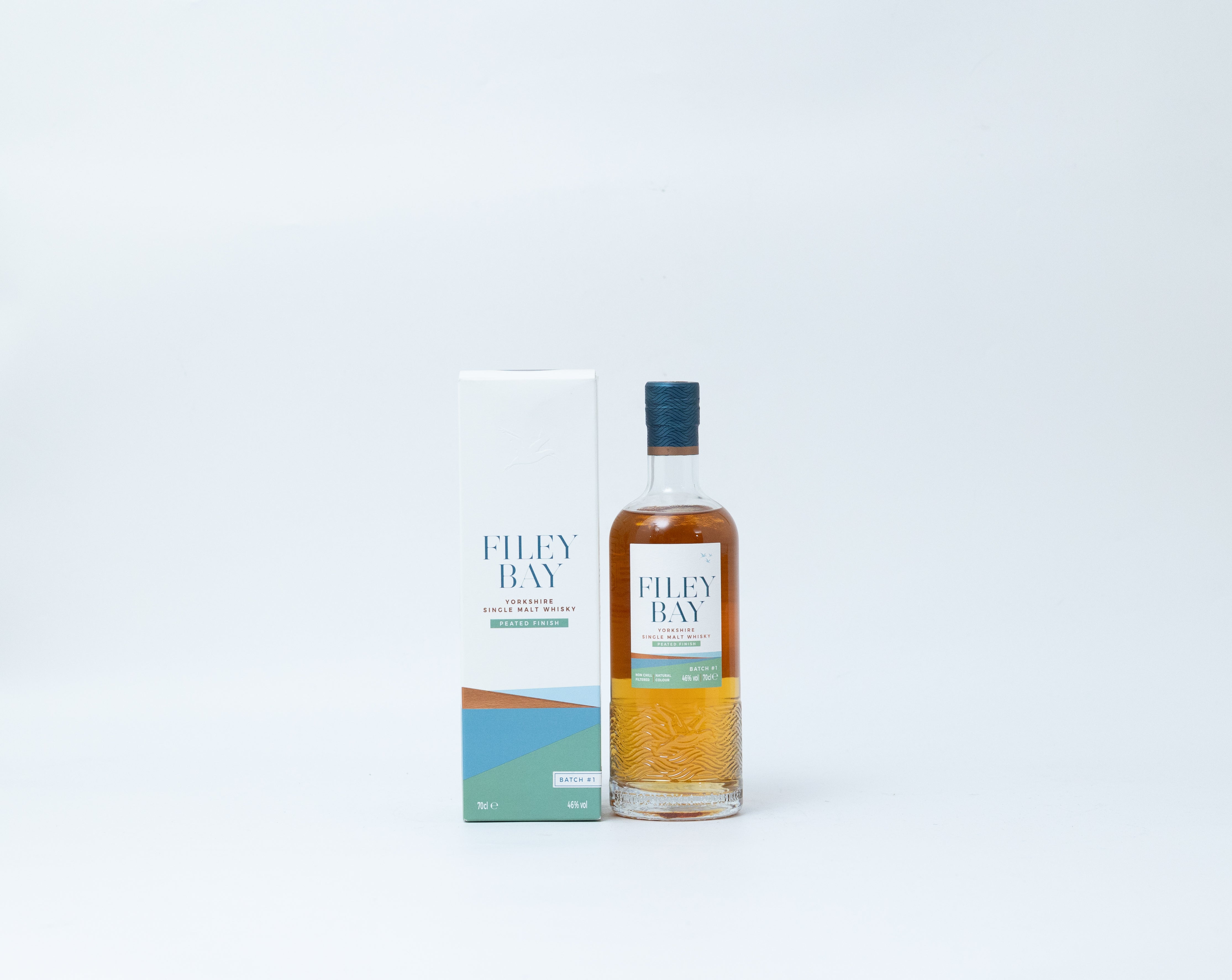 Filey Bay Peated Finish Batch #1 – Spirit of Yorkshire, 46% ABV, 70cl