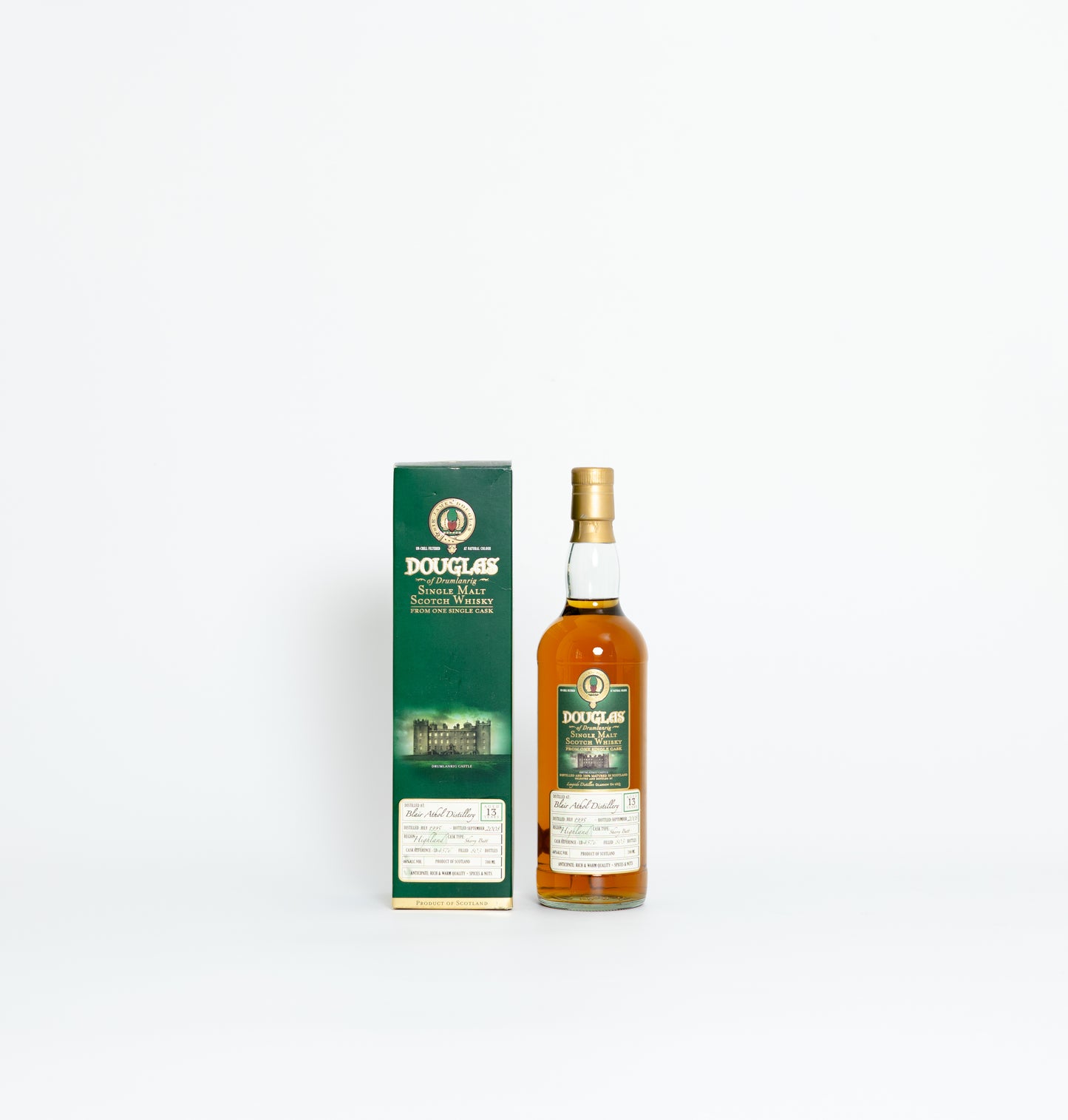 Blair Athol - 13 Year Old (1995) Single Cask #4567 (Douglas of Drumlanrig)