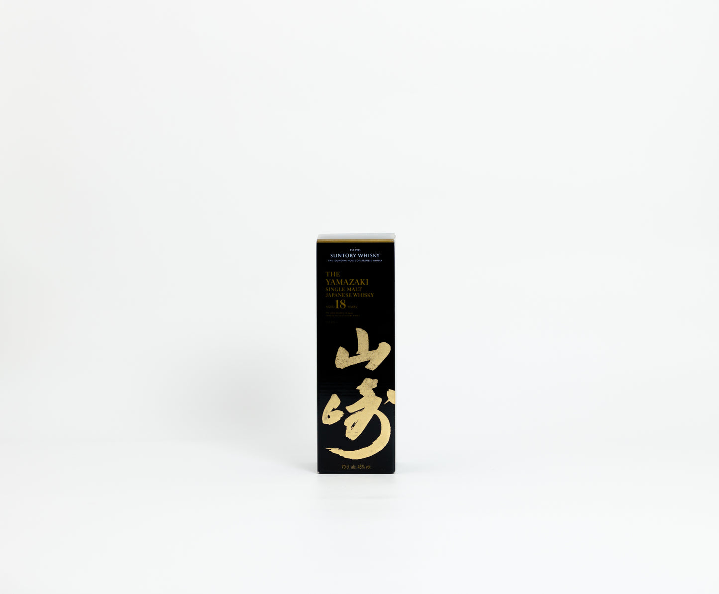 Yamazaki 18 Year Old – Japanese Single Malt, 43% ABV, 70cl (Original Box)
