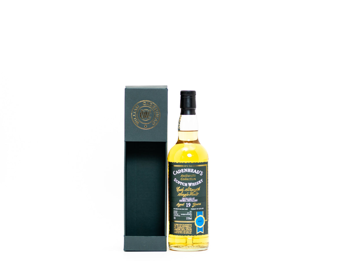 Ardbeg 19 Year Old 1993 | Cadenhead's Authentic Collection | Single Cask | 312 Bottles | 57.9% ABV | 70cl