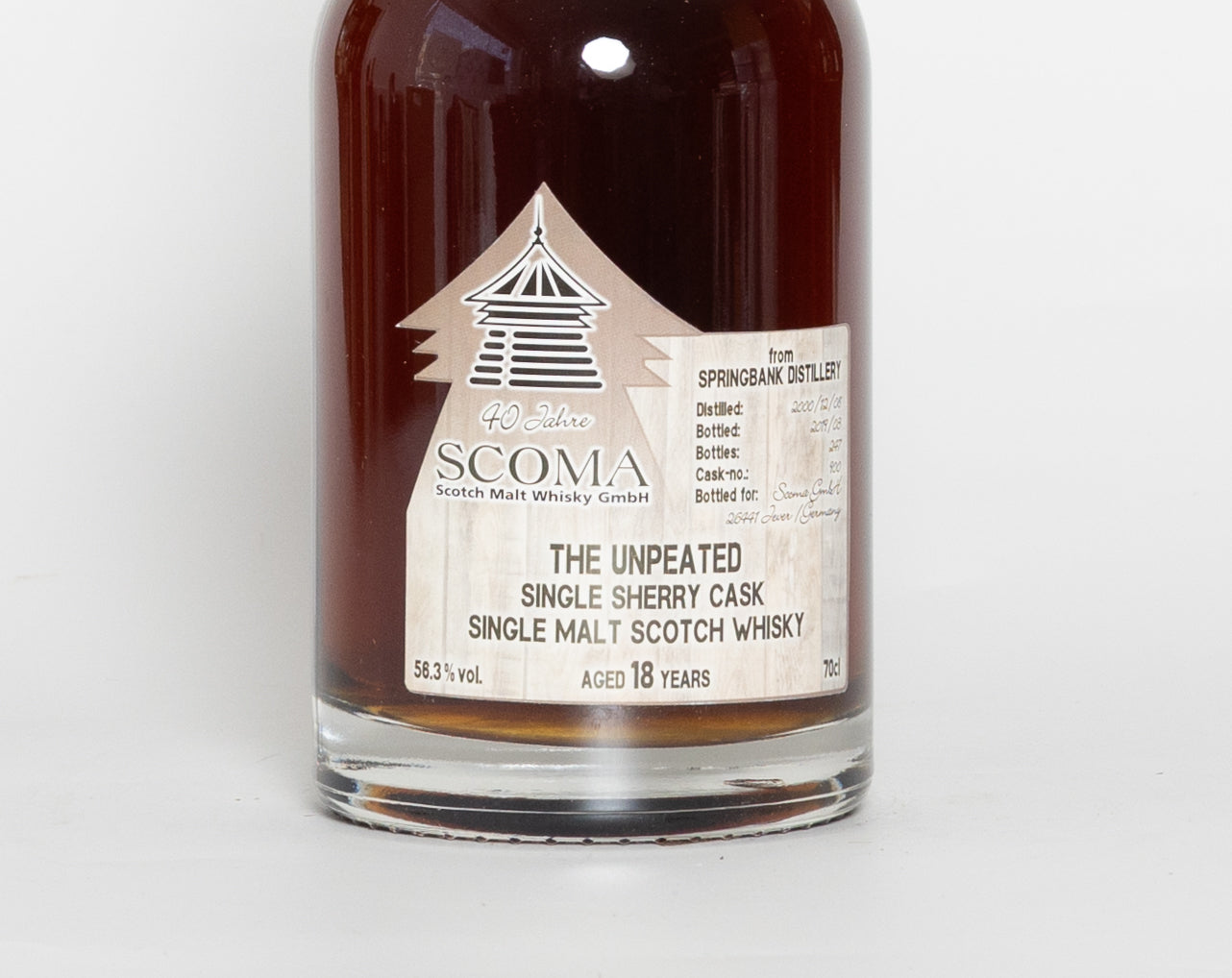 Springbank - 18 Year Old (2000) Scoma