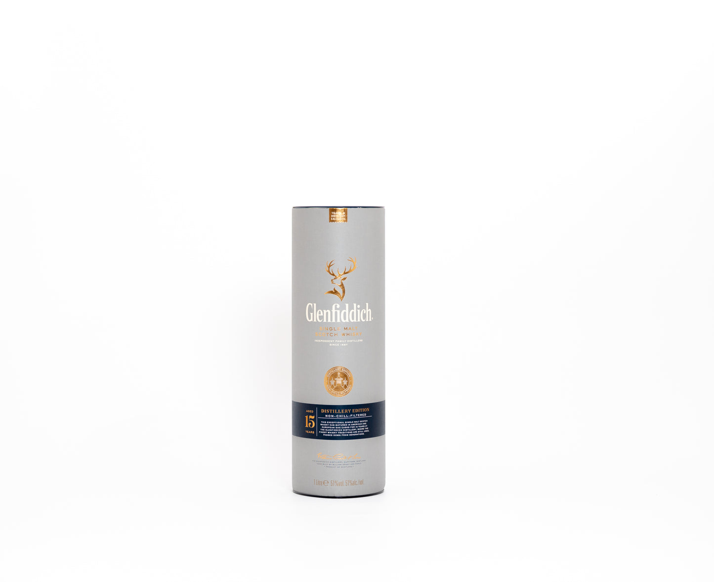 Glenfiddich 15 Year Old Distillery Edition – Single Malt Scotch Whisky, 51% ABV, 1 Litre
