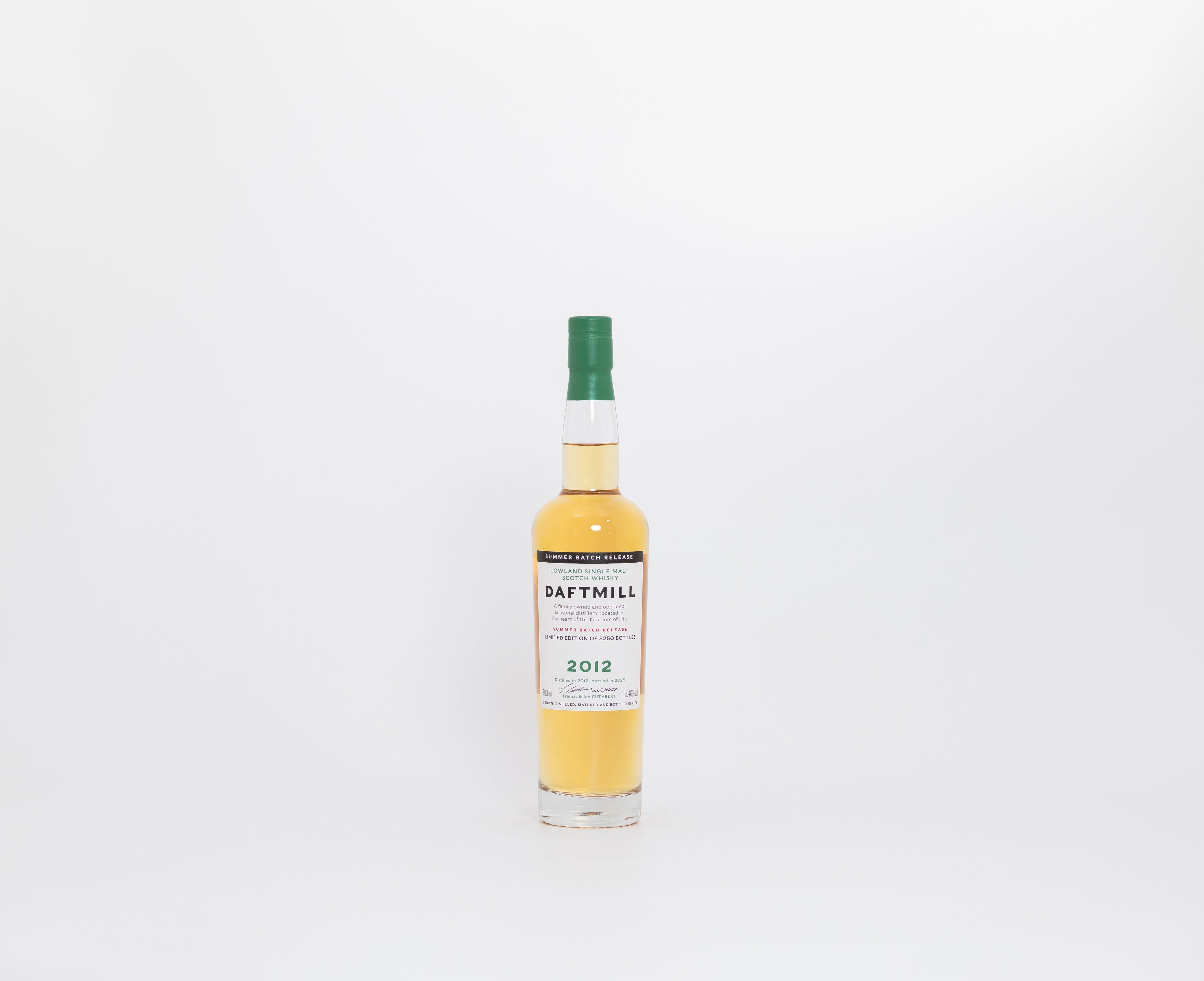 Daftmill 2012–2025 Summer Batch Release – Lowland Single Malt, 46% ABV, 70cl (Limited to 5,250 Bottles)