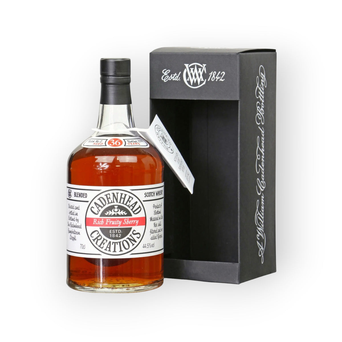 Cadenhead Creations Rich Fruity Sherry 20 Year Old Batch #1 & 36 Year