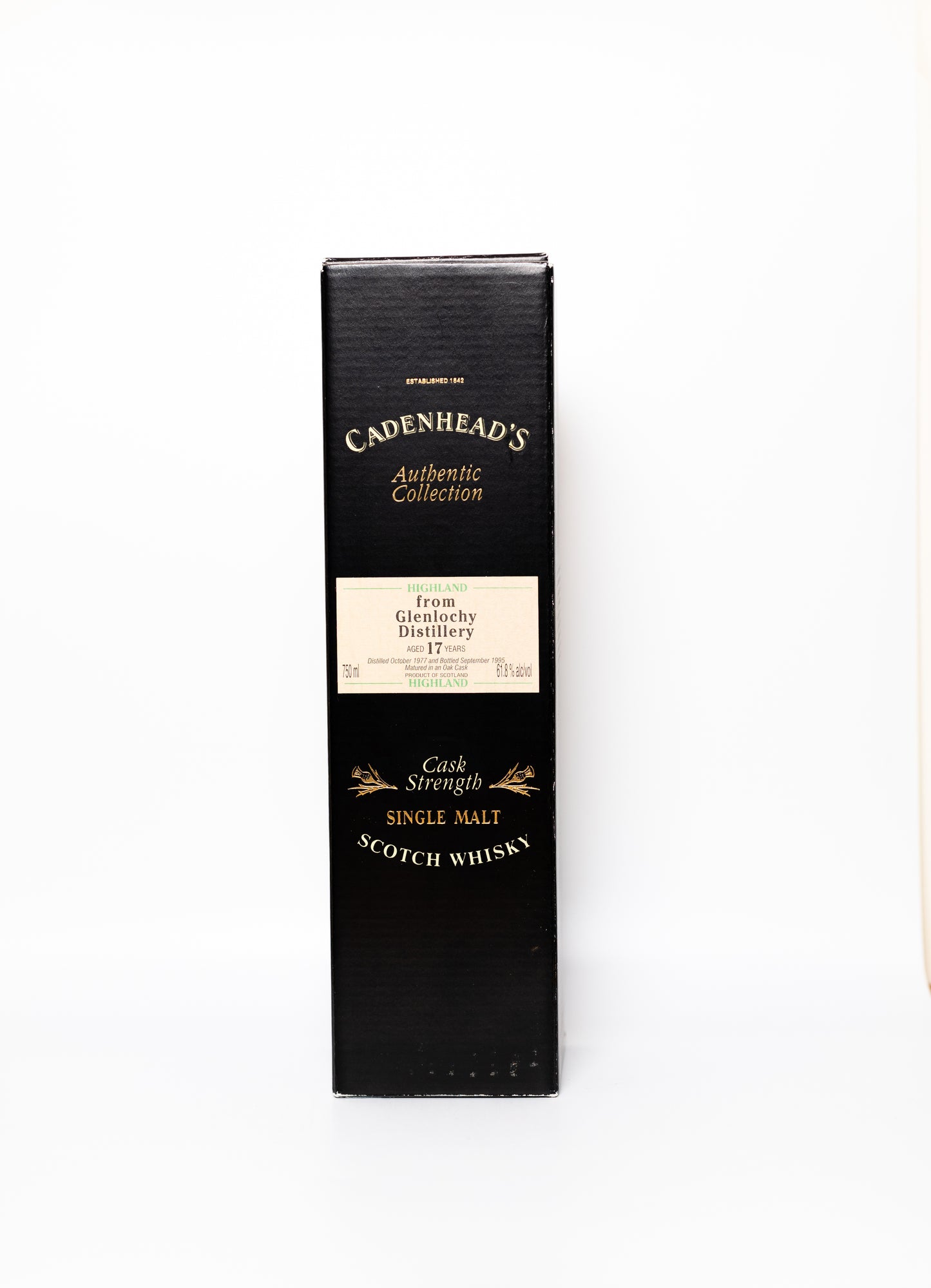 Cadenhead's Glenlochy 17 year old 1977 Cask Strength