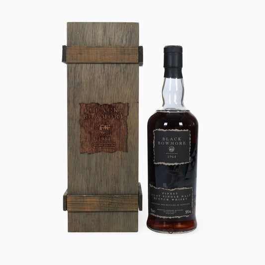 Black Bowmore 1964 – Complete Collection | All Six Releases | 1st Edition to Aston Martin DB5 | Collection Lot of 6 Bottles