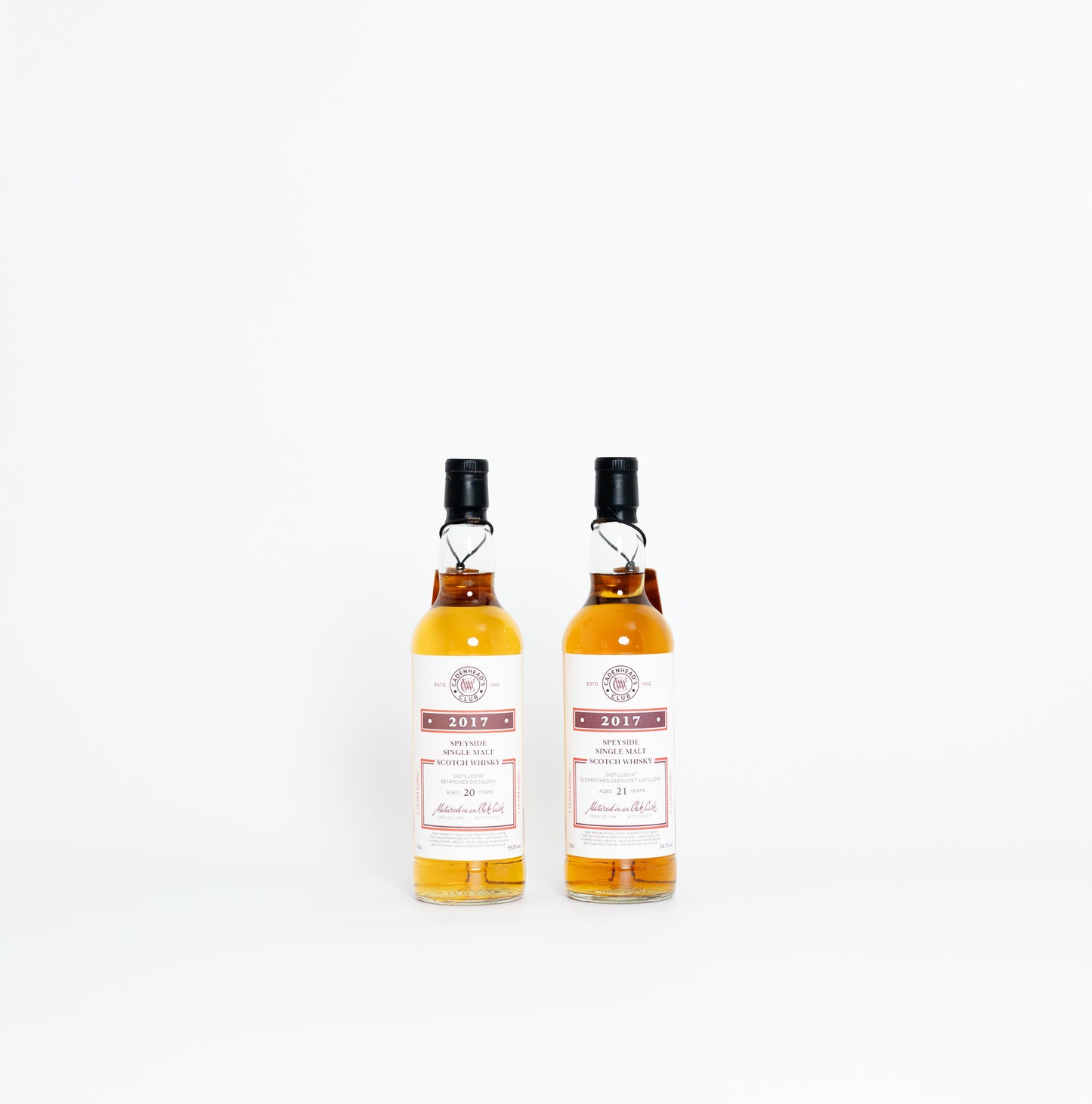 Cadenhead Club 2017 Bottlings Set