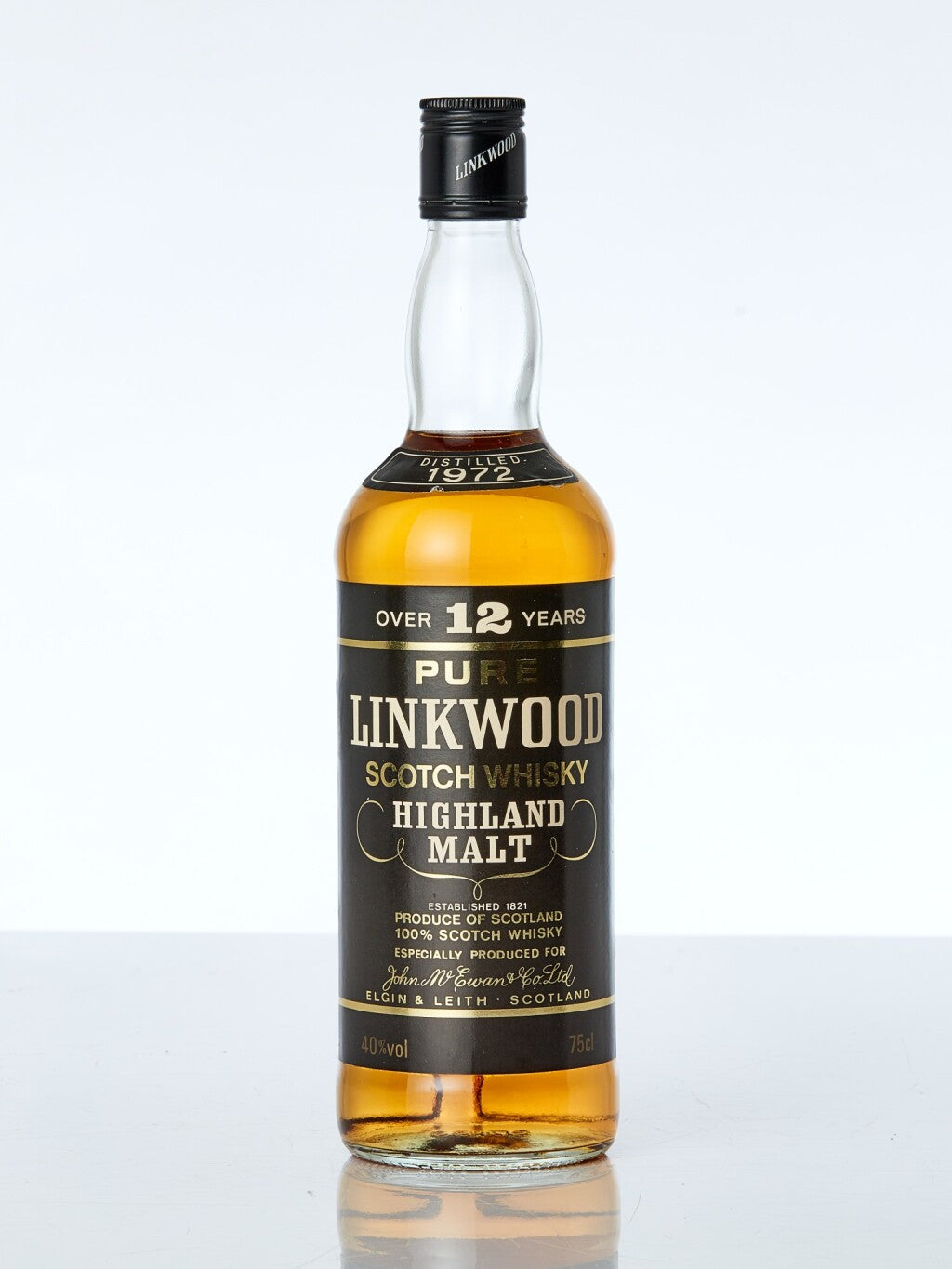 Linkwood 12 YEARS OLD 1972 (75CL)