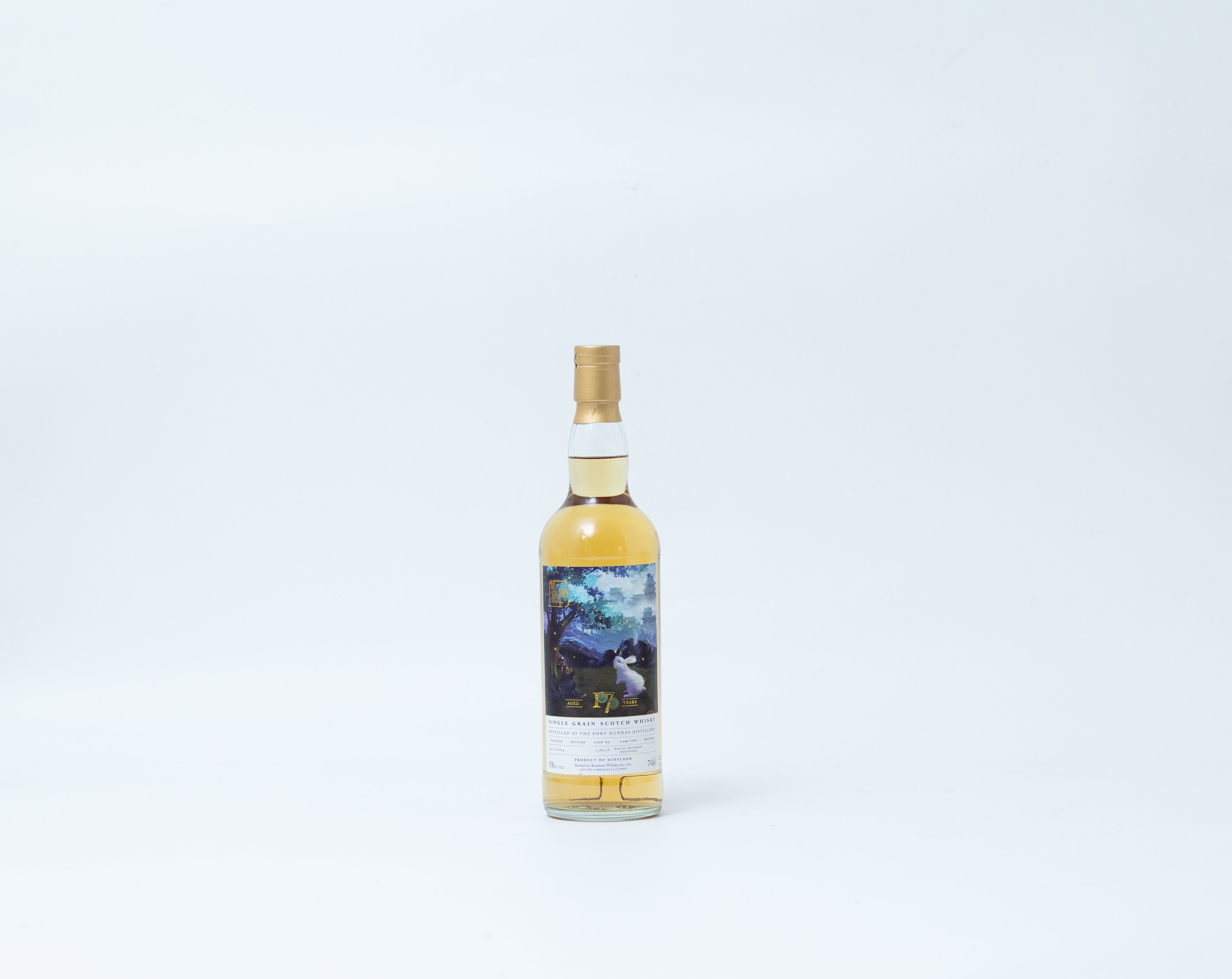 Port Dundas - 17 Year Old (2004) Single Cask #138236 (Braeburn Whisky)