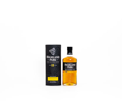 Highland Park 12 Year Old – Islands Single Malt Whisky, 40% ABV, 70cl (Late 2000s Release)