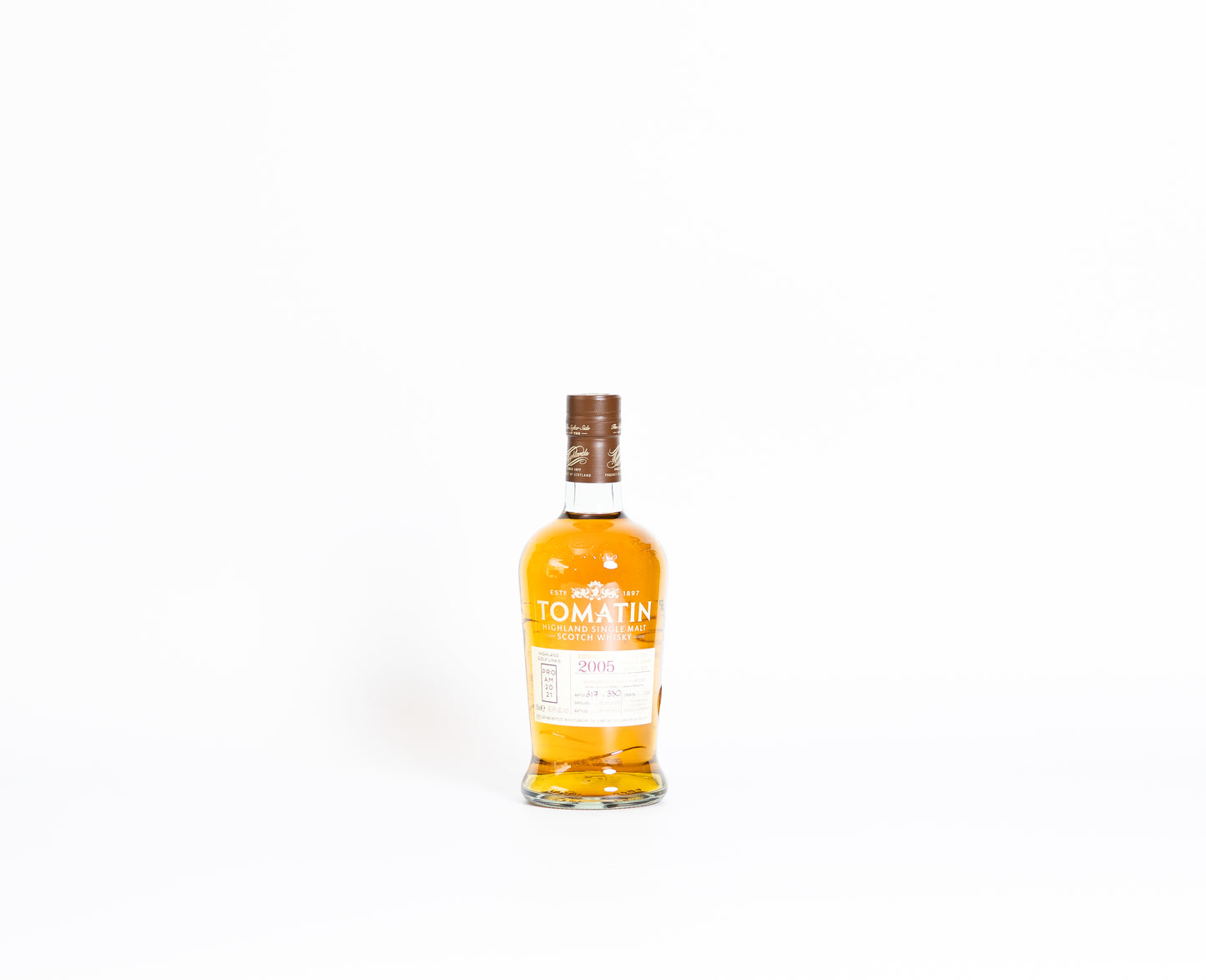 Tomatin 2005 16 Year Old Single Oloroso Sherry Cask #3268 Highland Golf Links Pro AM 2021