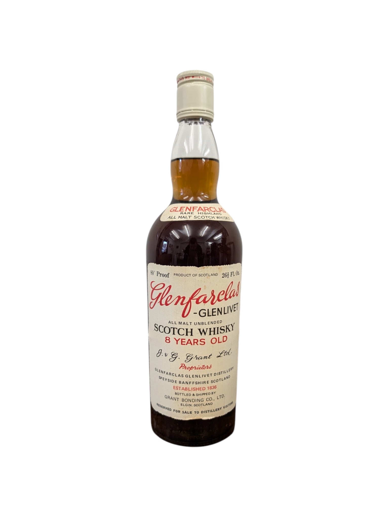 Glenfarclas Glenlivet - 8 Year Old (80 Proof) Visitor Centre Exclusive