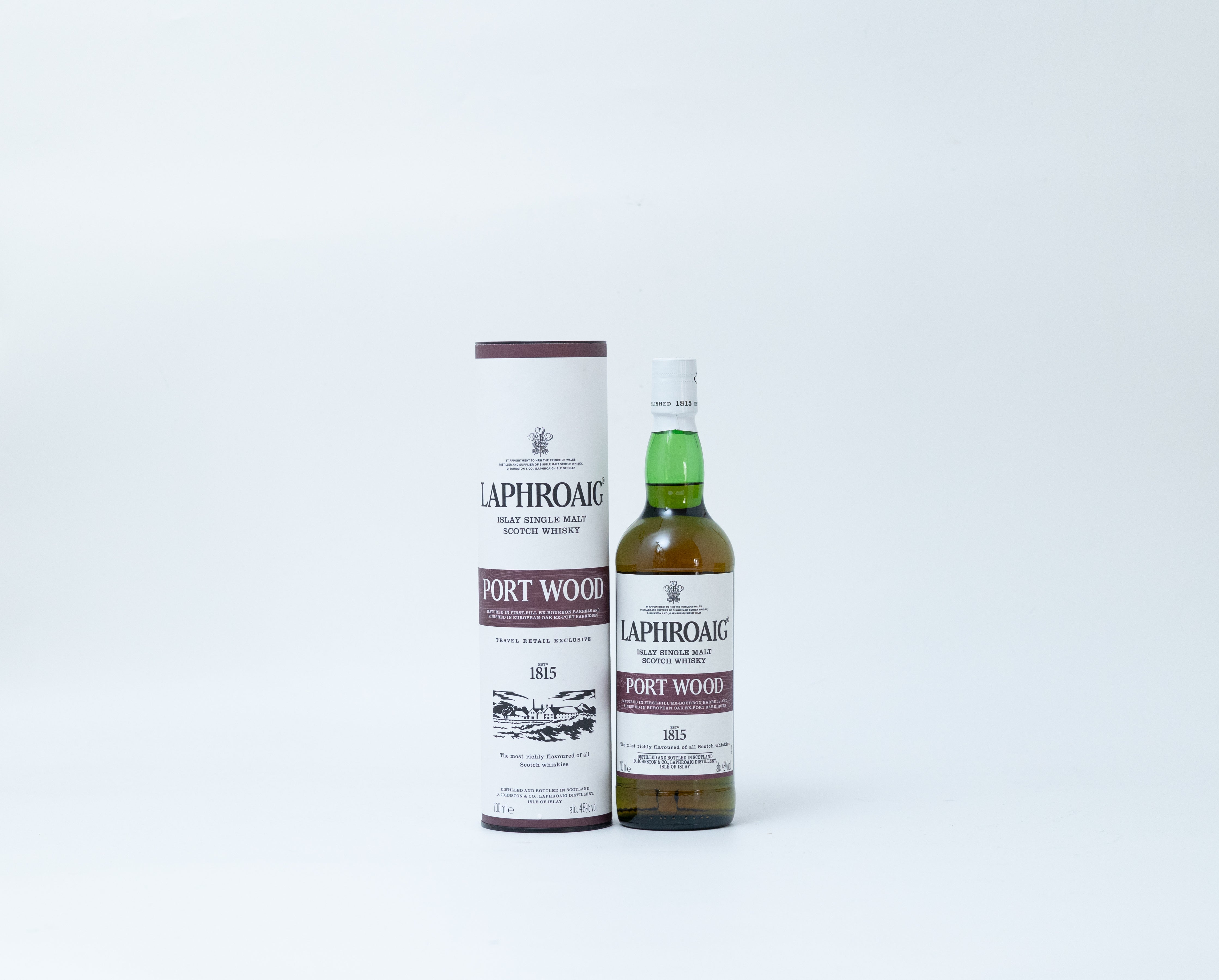 Laphroaig Port Cask Finish – 48% ABV, 70cl (Travel Retail Exclusive)