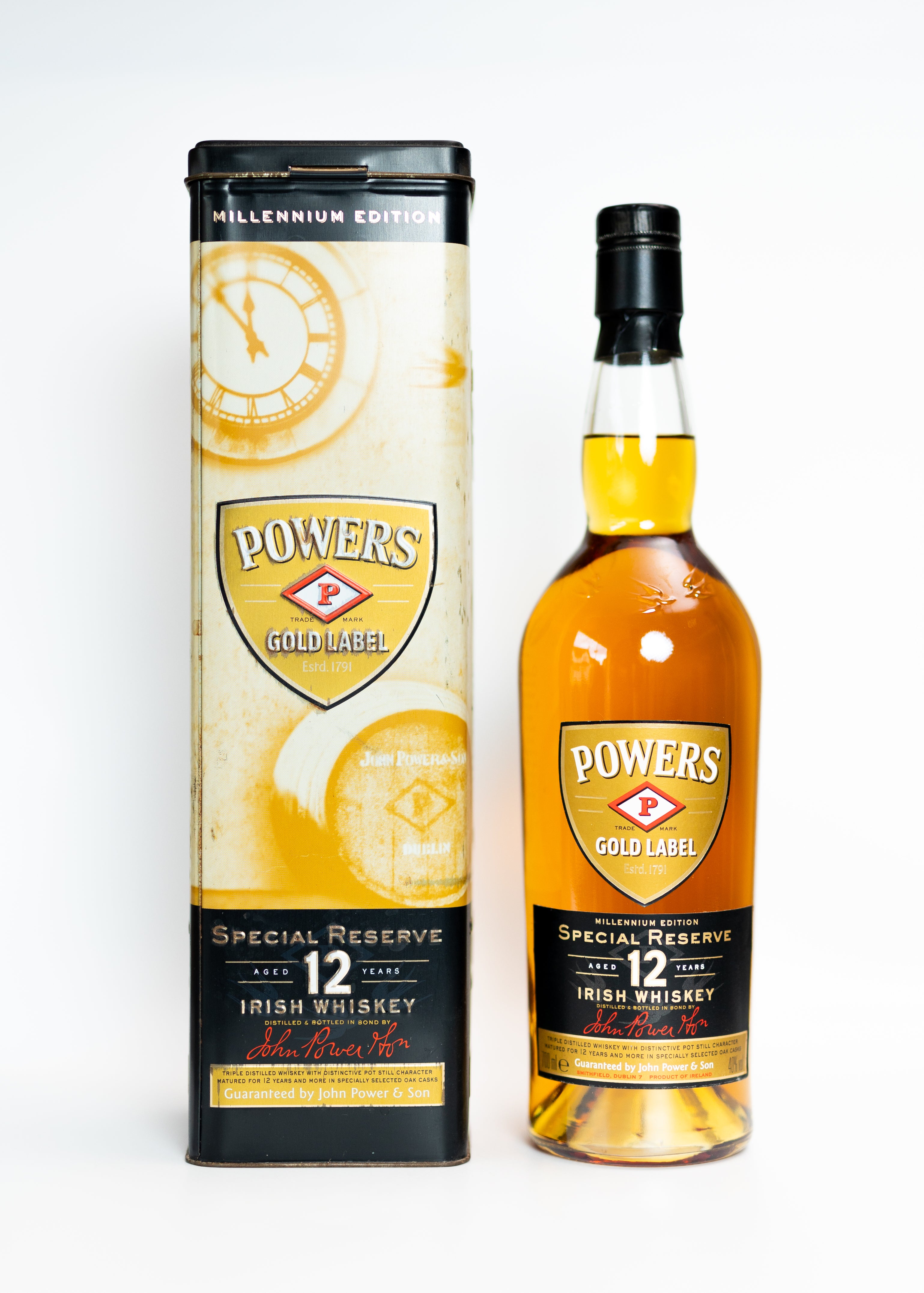 Powers 12 Year Old Gold Label Special Reserve / Millennium Edition