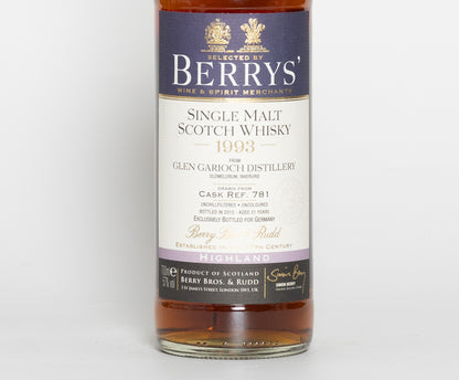 Glen Garioch 21 Year Old 1993 (Berry Bro’s)
