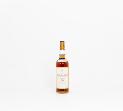 Macallan 10 year old exclusively matured in Sherry Oak Casks | Early 2000s