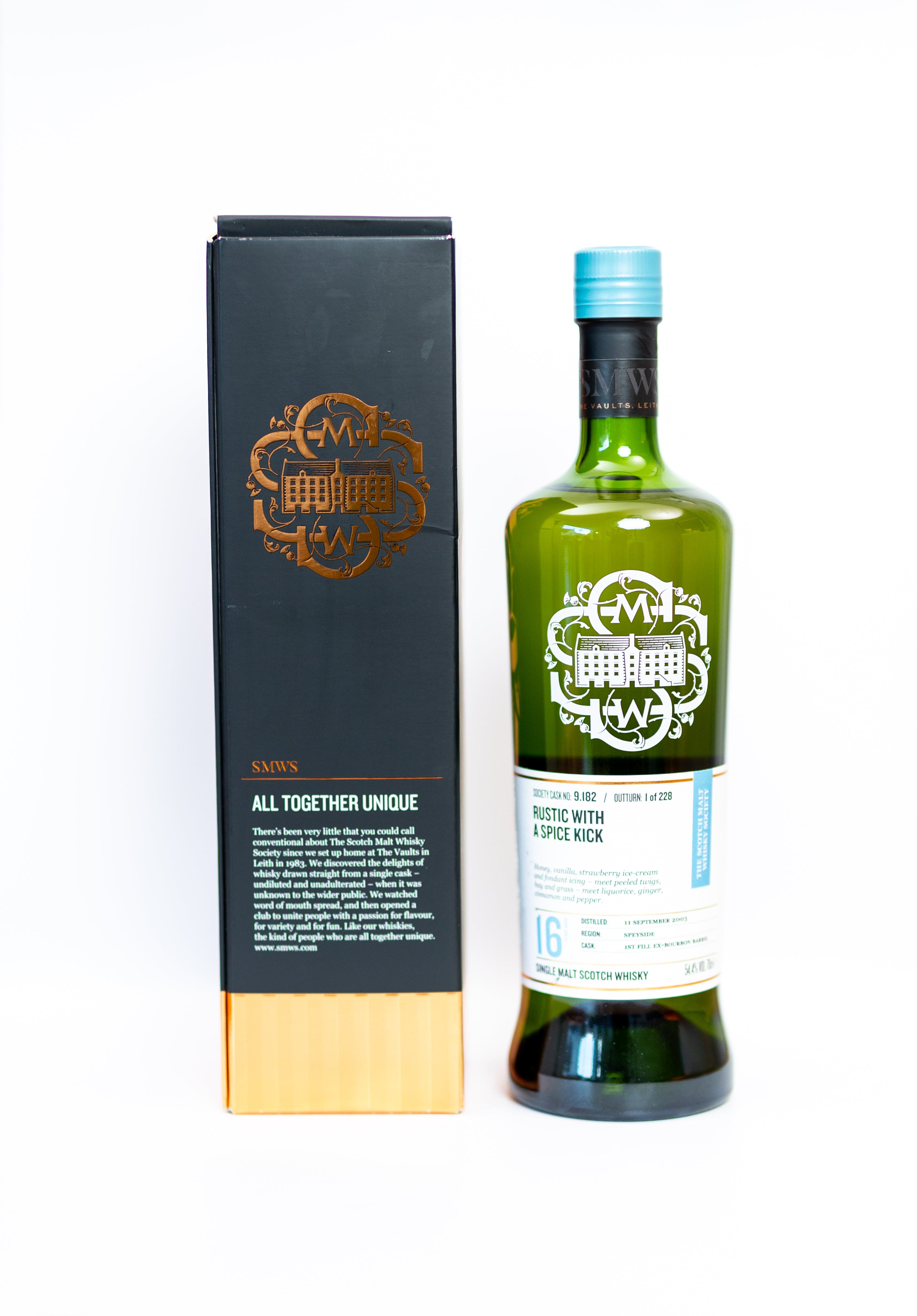 Rustic with a Spice Kick (Glen Grant) 16 year old bottled in 2003