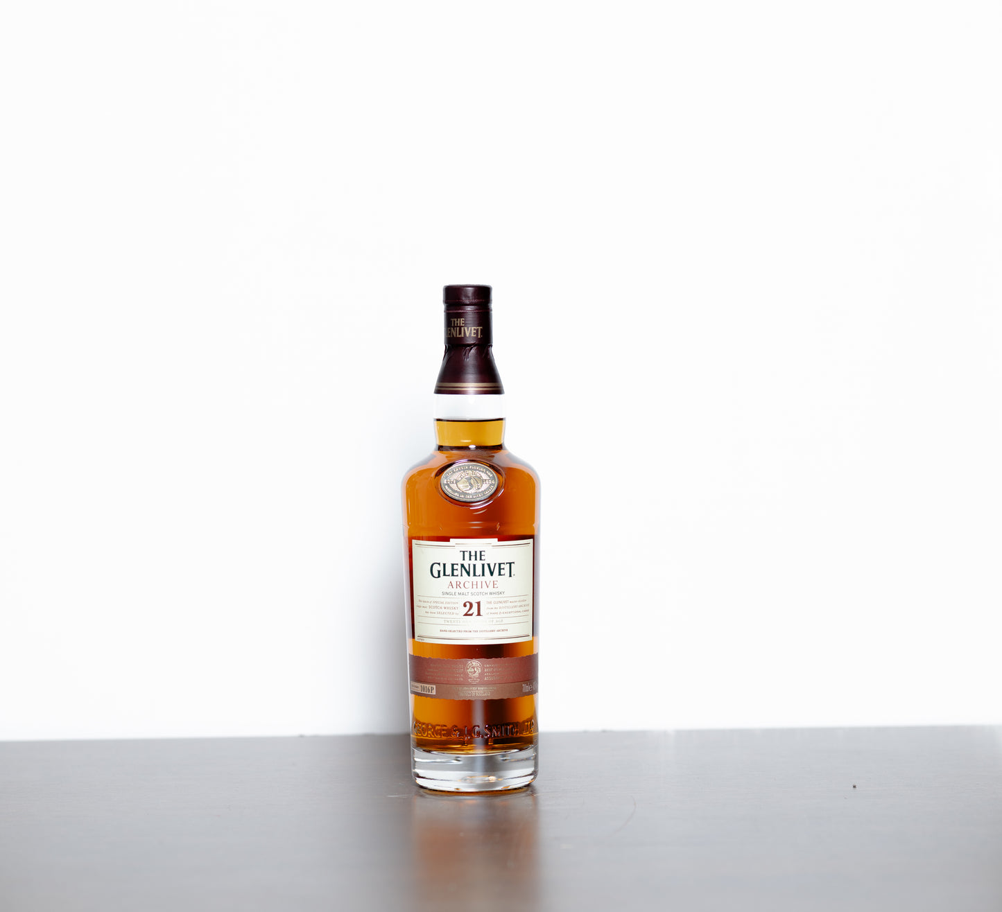 Glenlivet Archive 21 Year Old Bottle Only (70cl 43% ABV)