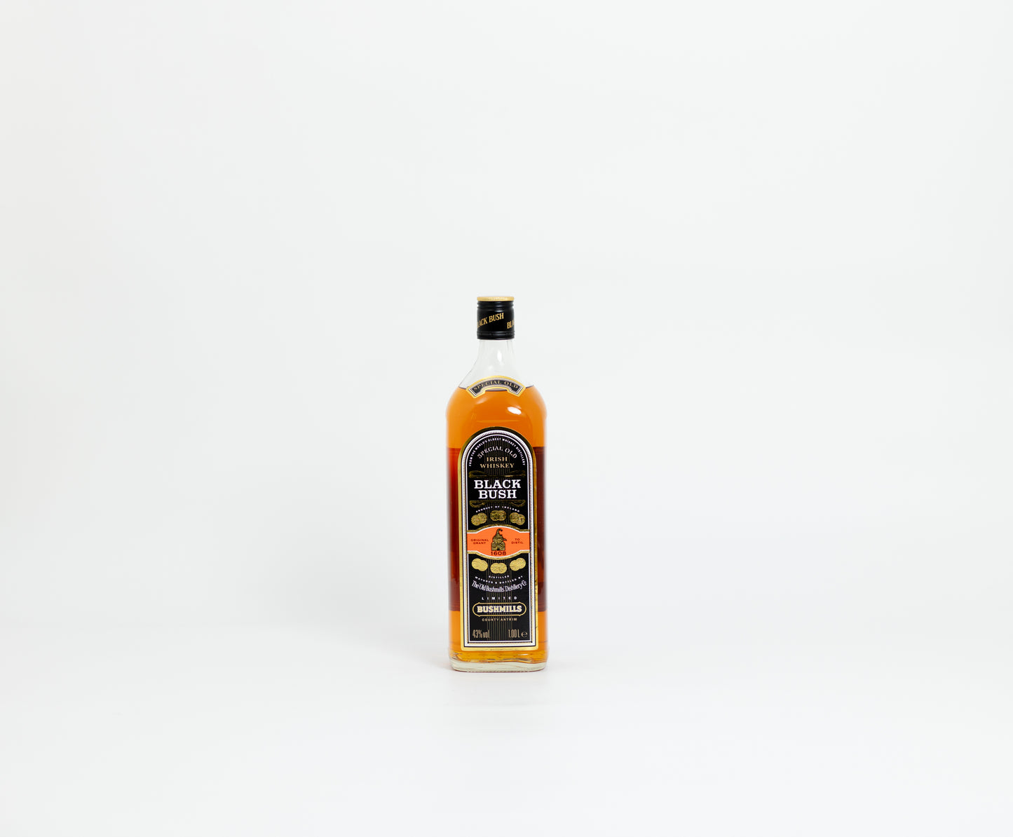 Bushmills Black Bush – 1990s Bottling, 40% ABV, 1 Litre