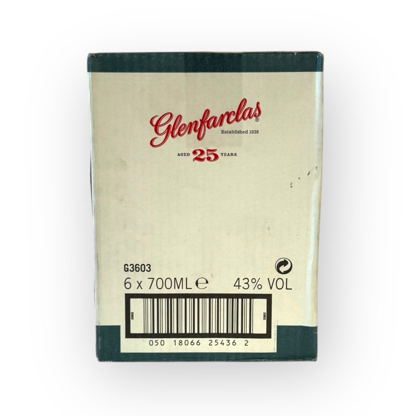 6 x Glenfarclas 25 Year Old – Single Malt Scotch Whisky, 43% ABV, 6 x 70cl