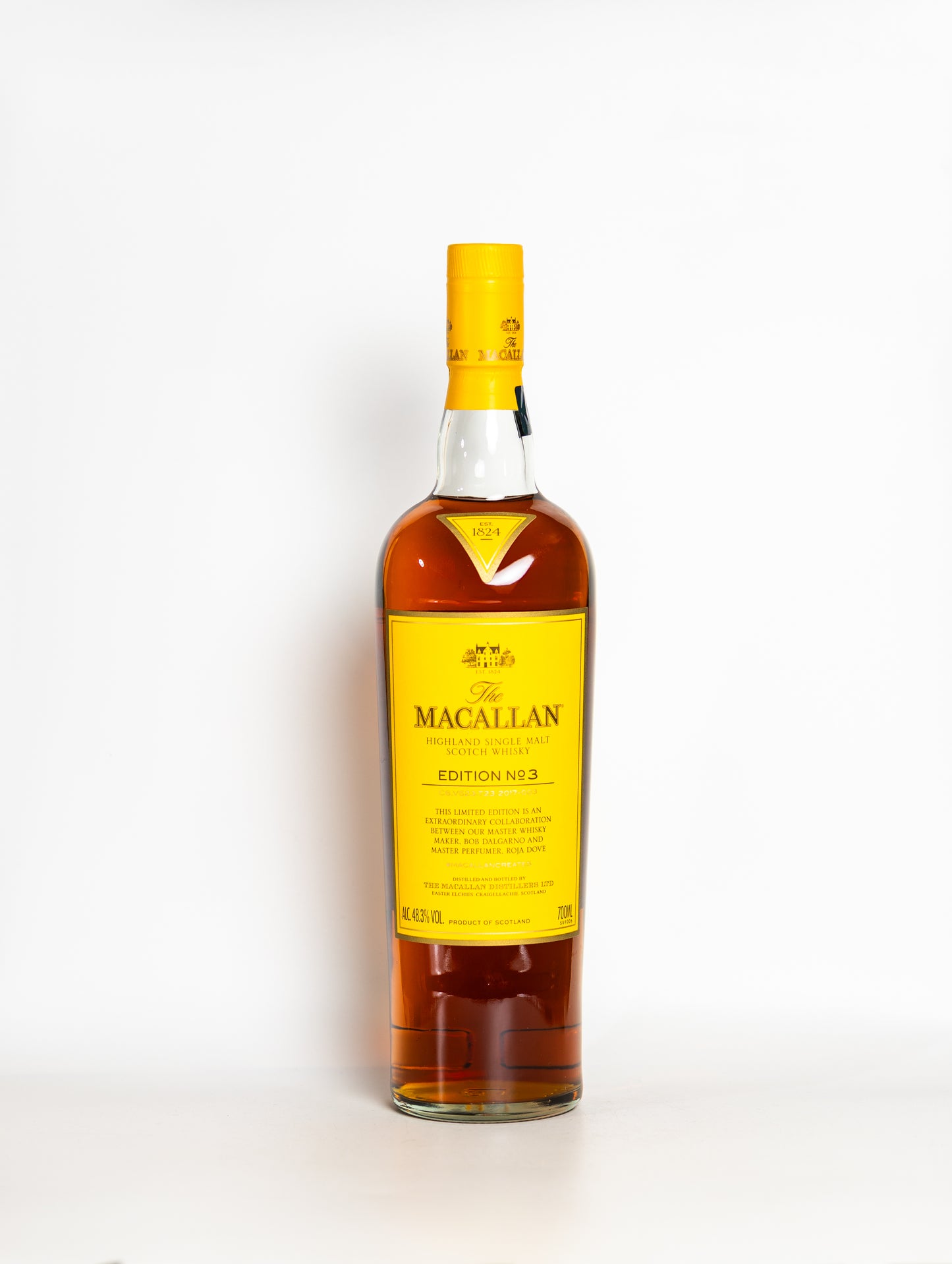 Macallan Edition Limited Edition FULL SET, No.1, No.2 , No.3, No.4, No.5 and No.6 + Macallan Lalique Candle