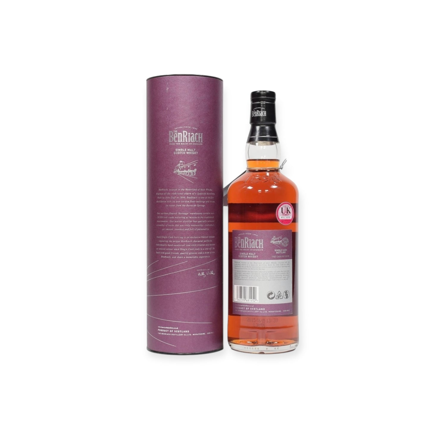 Benriach 1985 – 29 Year Old Peated – Single Cask – 70cl / 49%