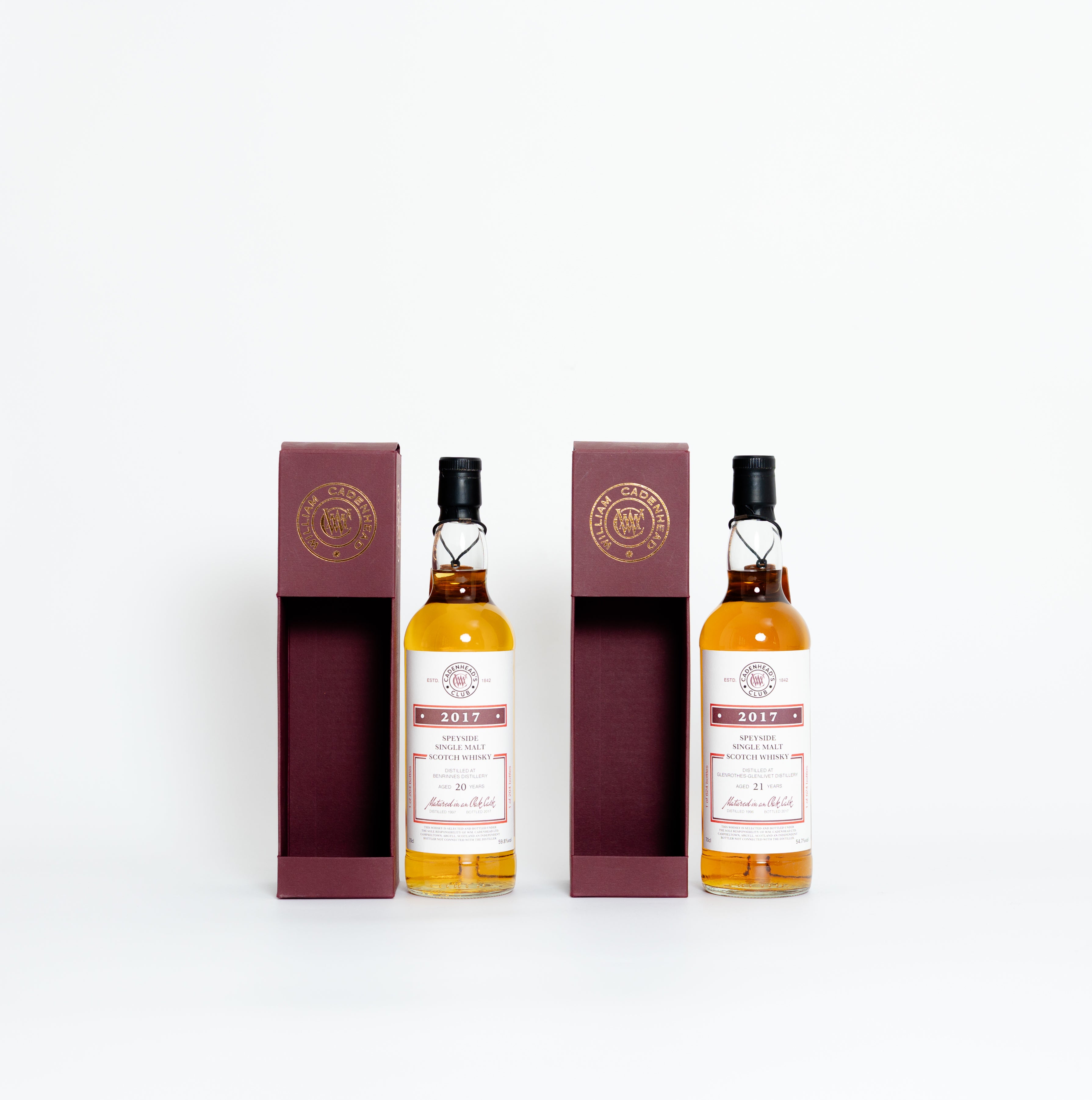 Cadenhead Club 2017 Bottlings Set