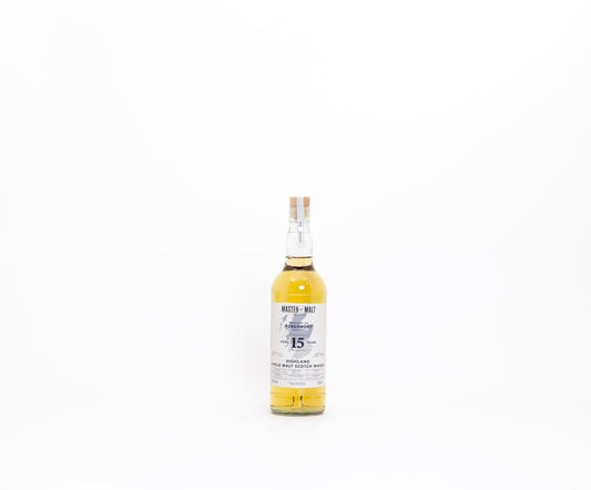 Tobermory 15 Year Old 2008 Single Cask – Master of Malt, 56.6% ABV, 70cl (Bottle Only, 1 of 307)